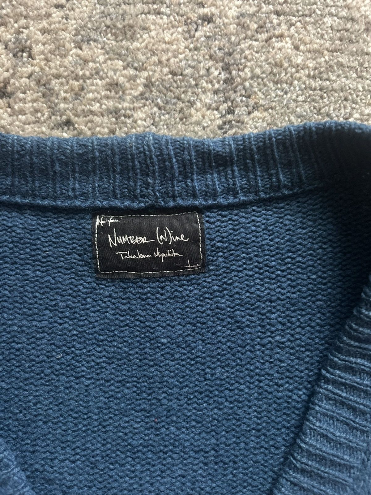 Number (N)ine Number (N)ine 05 The high streets sweater Size US M / EU 48-50 / 2 - 4 Thumbnail