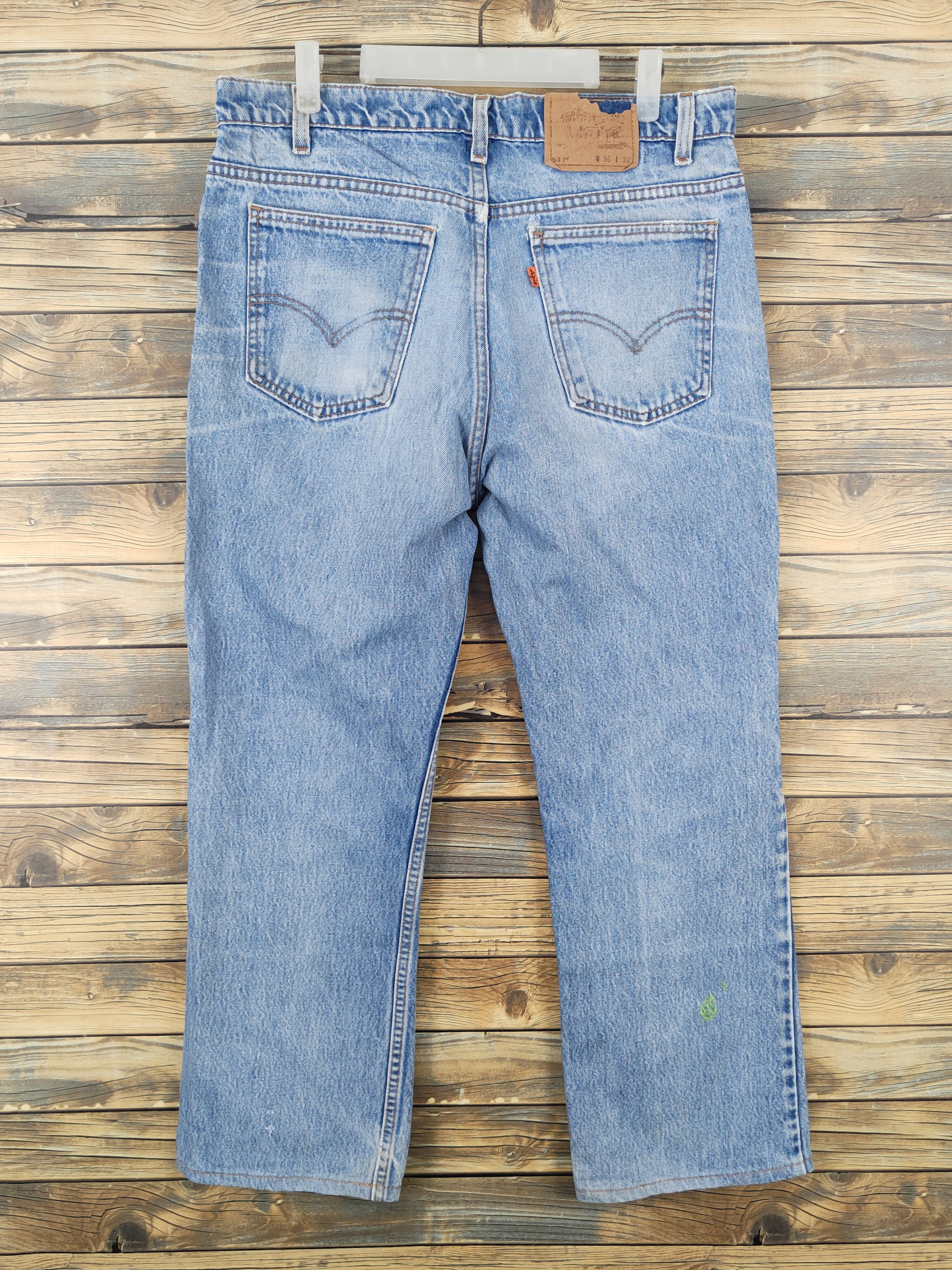 Levi's Levi's Blue Distressed Ripped denim Jeans #W1701 Size US 36 / EU 52 - 7 Thumbnail