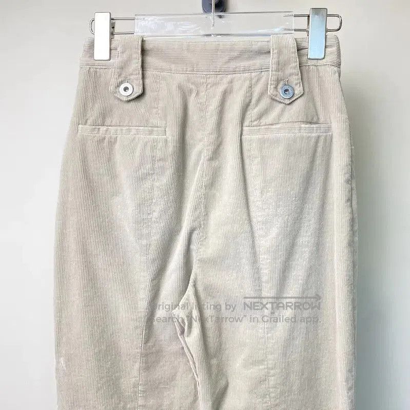 Miu Miu Miu Miu Casual Pants in Light Brown Cotton . Size 23" - 5 Thumbnail