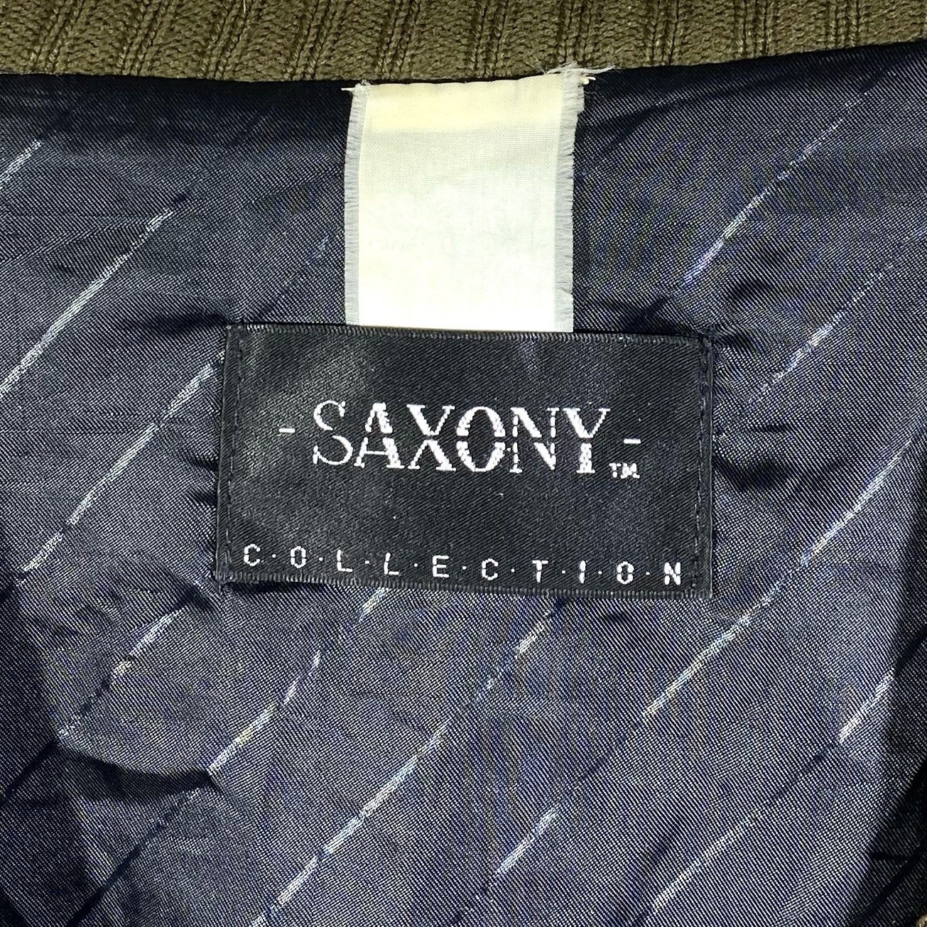 Saxony Gilet Bombers Streetwear Vintage 80’s Saxony Collection Size US XXL / EU 58 / 5 - 6 Thumbnail