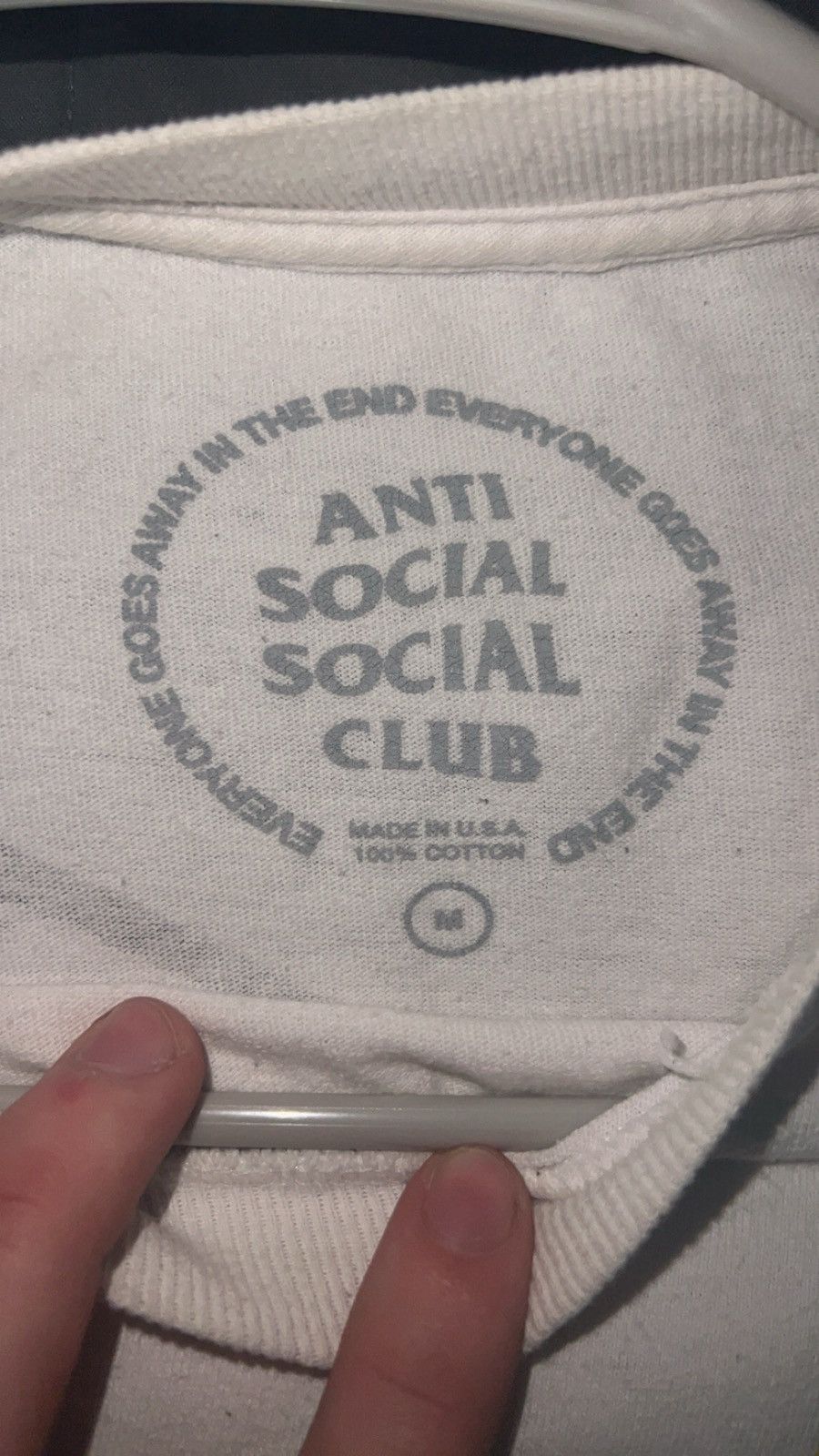 Anti Social Social Club Anti social club panda express tee shirt Size US M / EU 48-50 / 2 - 4 Thumbnail