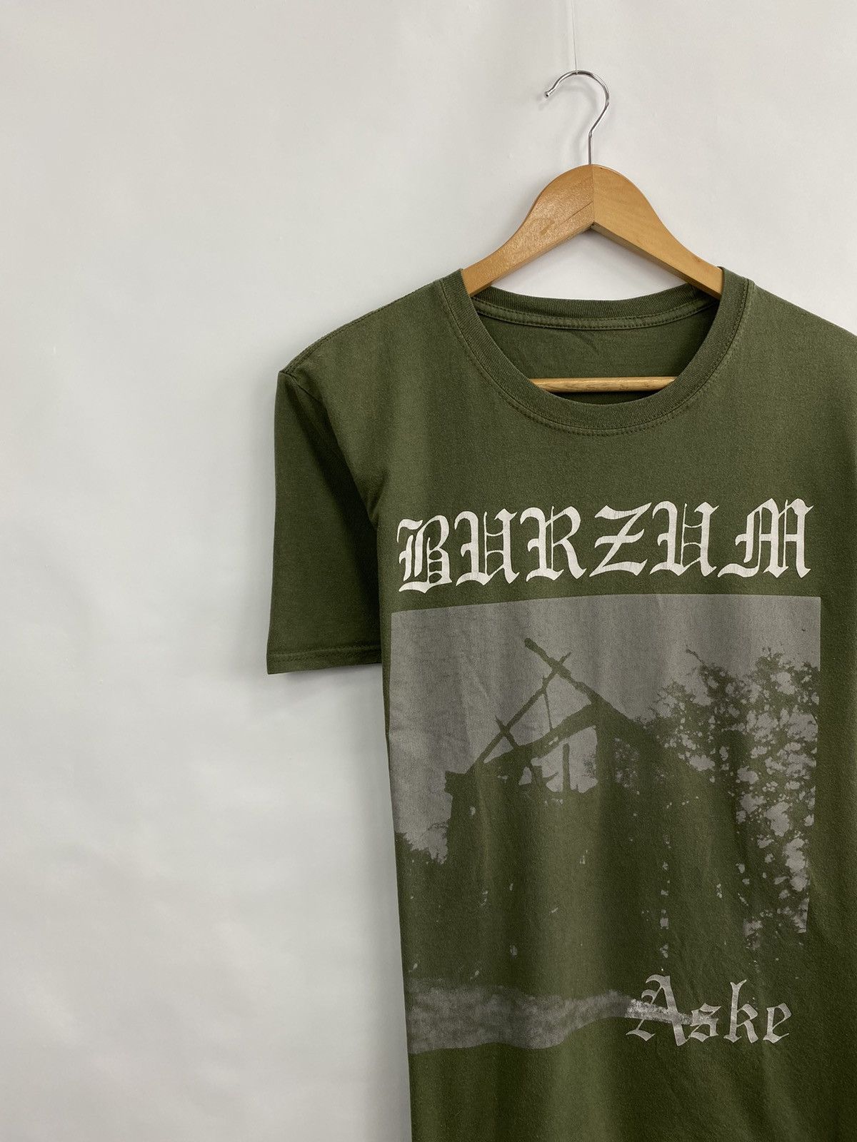Band Tees Vintage Burzum Aske Ragnarok Blackmetal T-Shirts retro Size US M / EU 48-50 / 2 - 3 Thumbnail