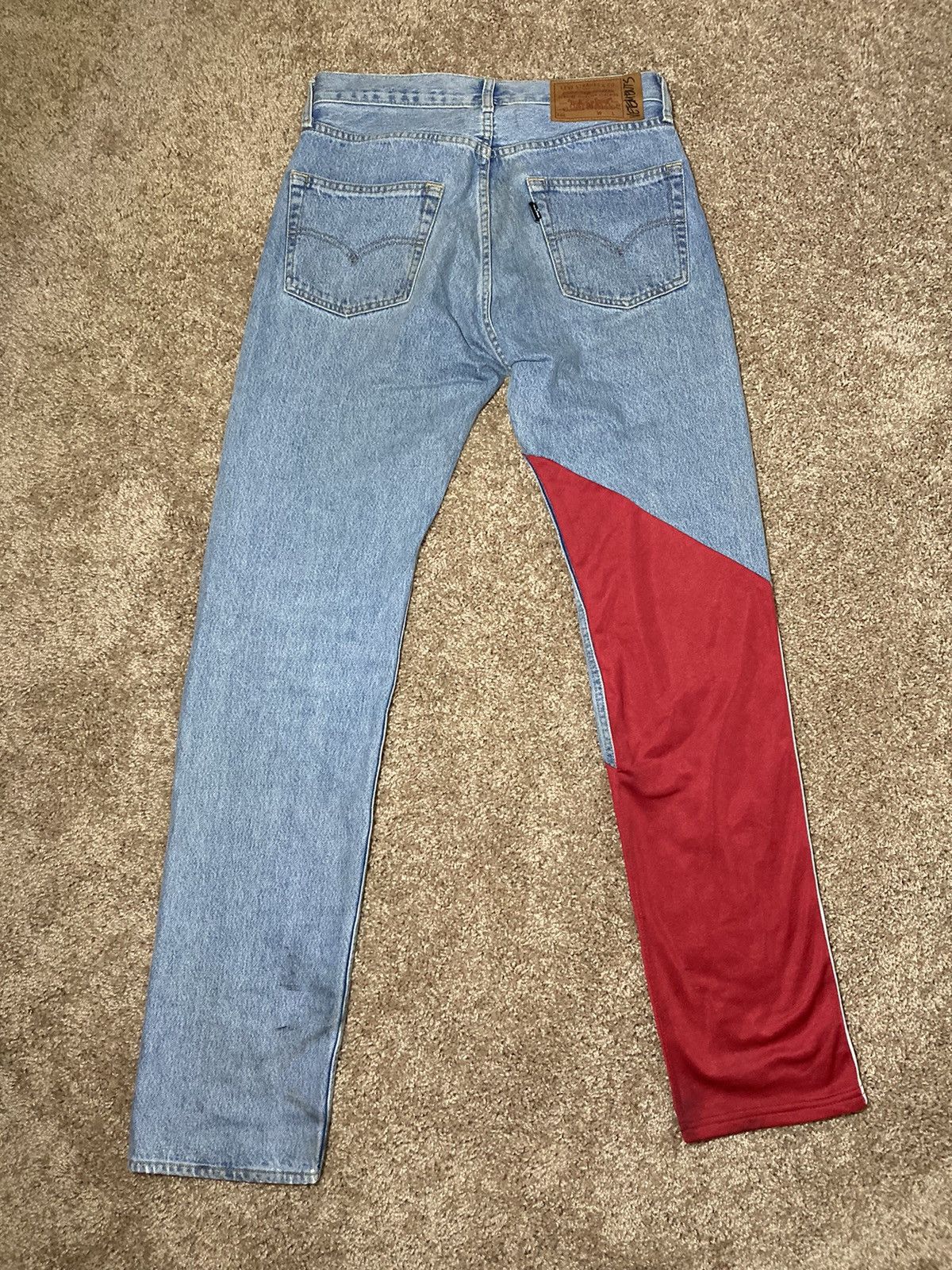 Levi's × Vetements SS19 Vetements Levi's Sport Jeans Track Split Hybrid 2019 DG Size US 28 / EU 44 - 13 Thumbnail
