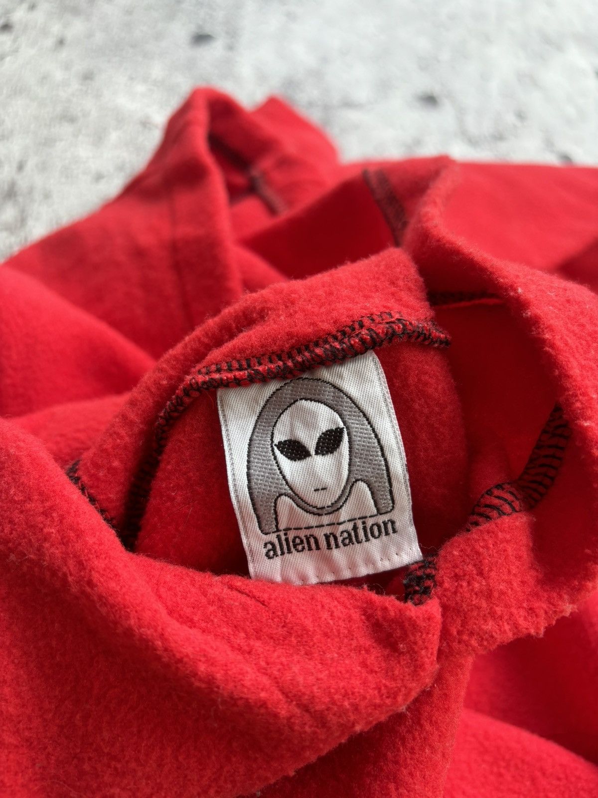 Alien Workshop Vintage 90's Alien nation Japan Skateboarding hoodie Size US XL / EU 56 / 4 - 6 Thumbnail