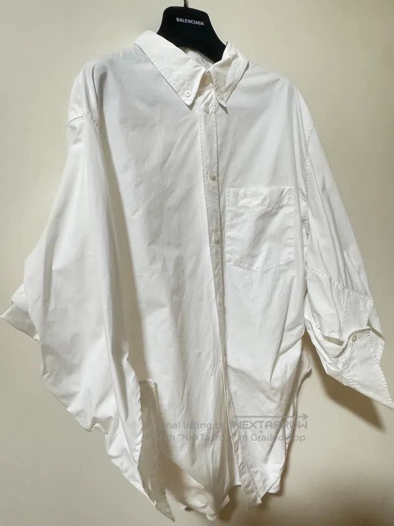Balenciaga Balenciaga C-Shape Shirt Sunscreen Jacket Size S / US 4 / IT 40 - 2 Thumbnail