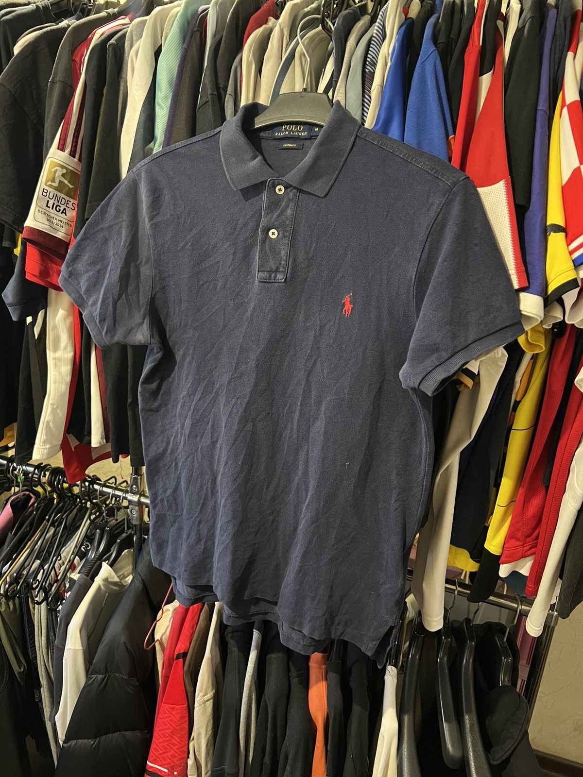 Vintage VINTAGE POLO RALPH LAUREN SMALL LOGO BLUE POLO T SHIRT SZ L Size US L / EU 52-54 / 3 - 1 Thumbnail