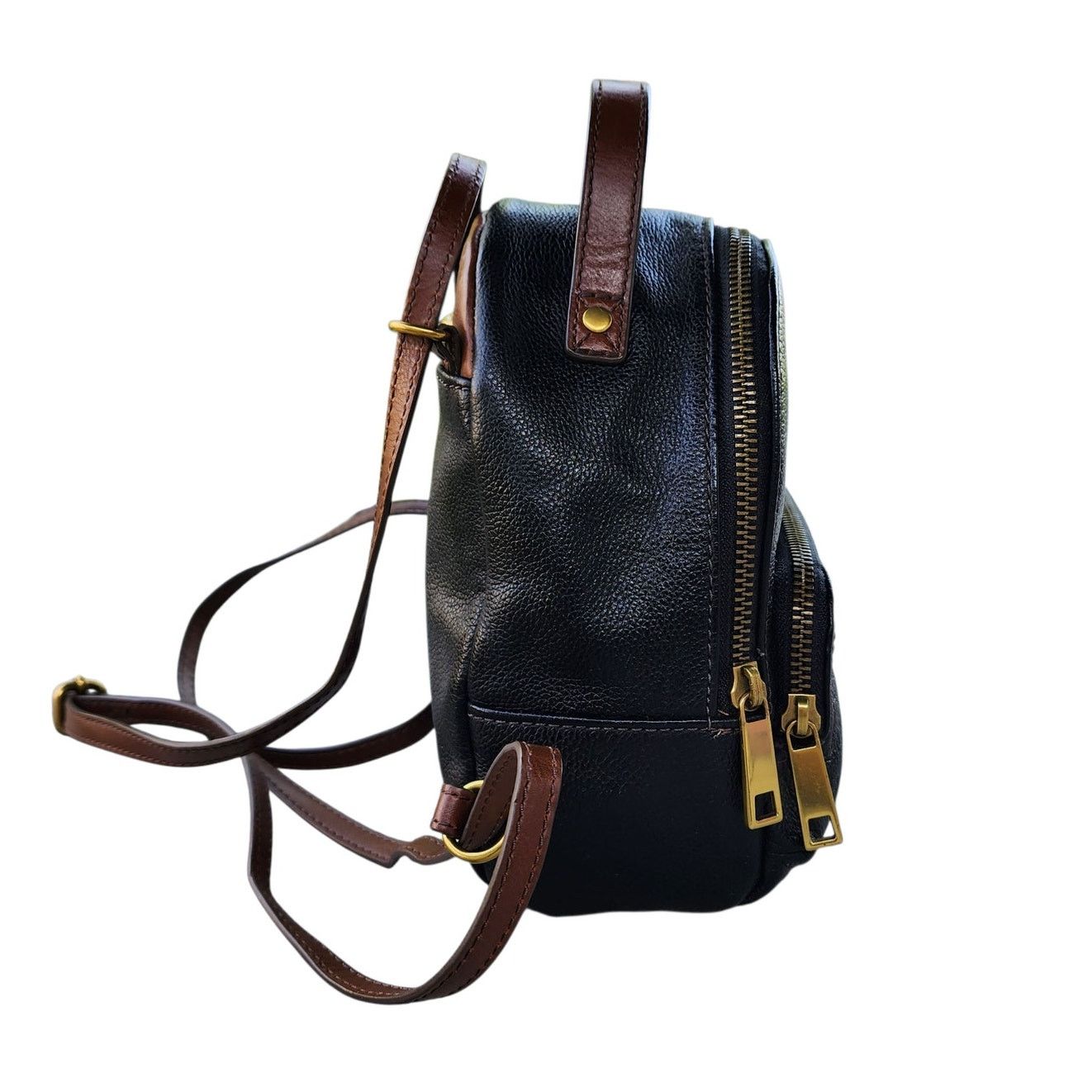 Fossil Fossil Felicity Color Block Leather Mini Backpack Size ONE SIZE - 2 Thumbnail