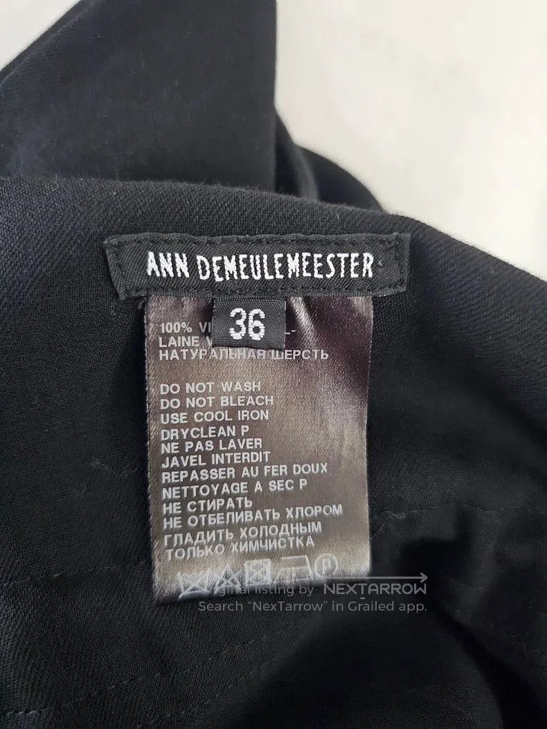 Ann Demeulemeester ann demeulemeester women's wool skirt . Size 28" / US 6 / IT 42 - 7 Thumbnail