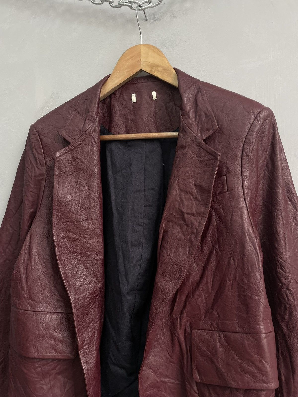 Zadig & Voltaire Avant garde Zadig Voltaire leather blazer y2k Size US XXS / EU 40 - 2 Thumbnail