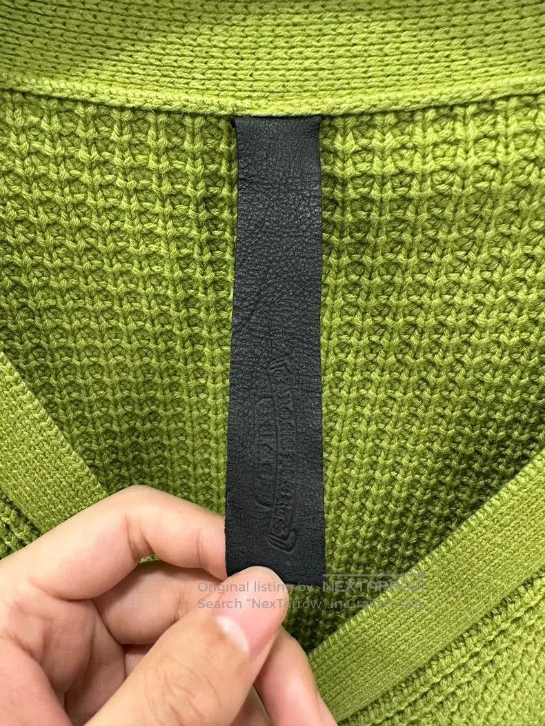 Chrome Hearts CHROME HEARTS Size M Avocado green horse hair zebra cross s Size US M / EU 48-50 / 2 - 7 Thumbnail