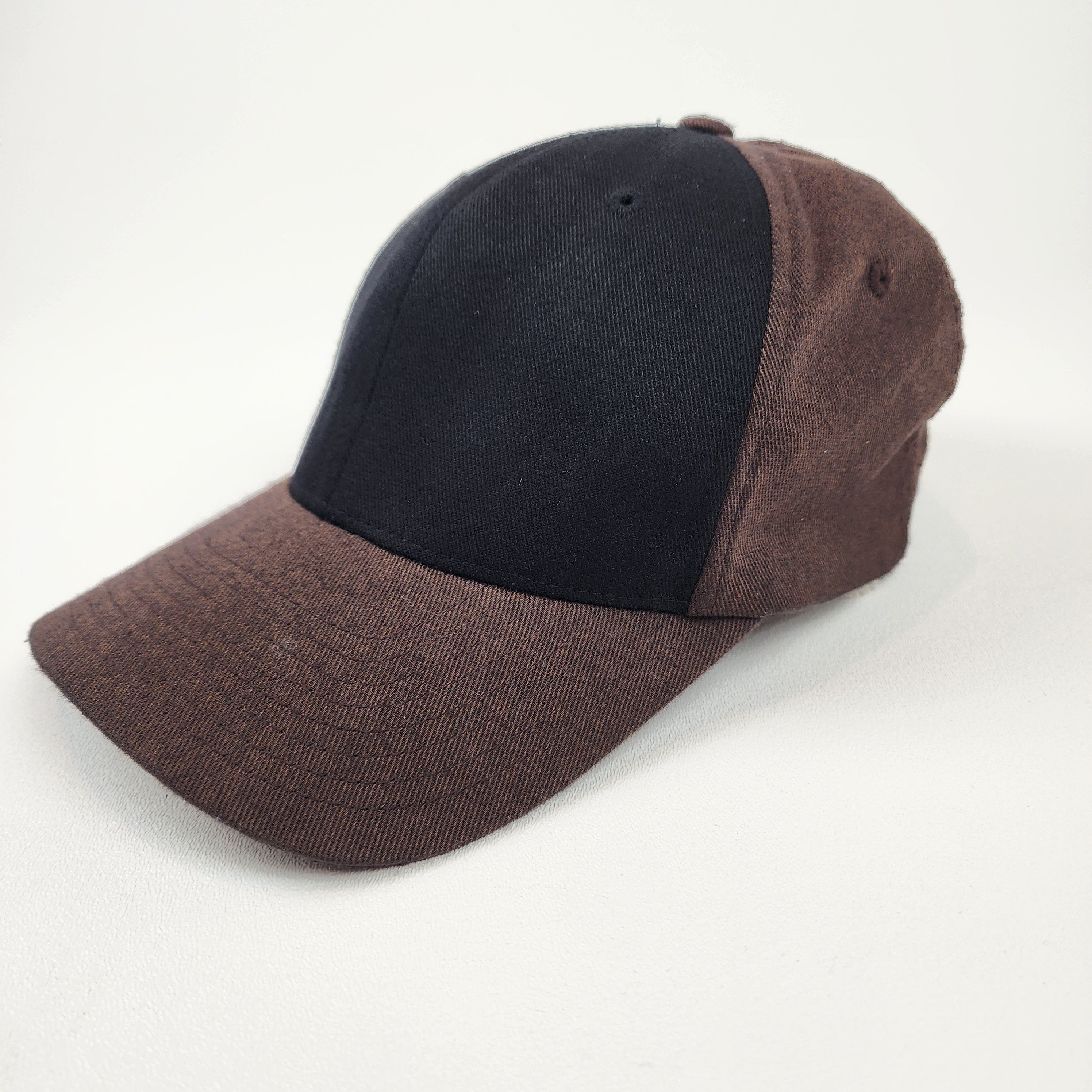 Volcom Y2K Volcom Stone Flexfit Hat Brown Black Skate Cap S/M Size ONE SIZE - 3 Thumbnail