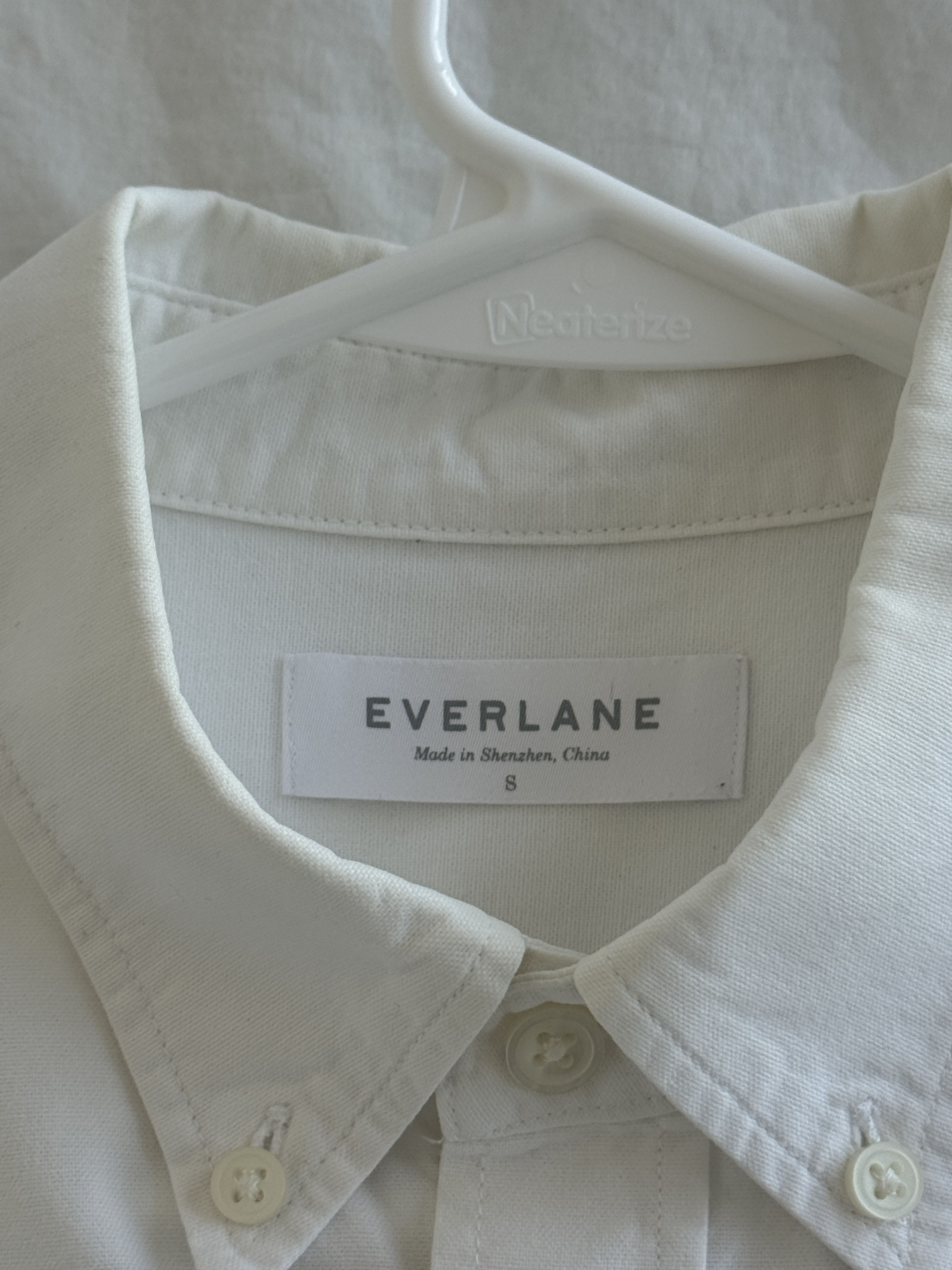 Everlane Oxford Cotton Button Down Shirt Size US S / EU 44-46 / 1 - 3 Thumbnail