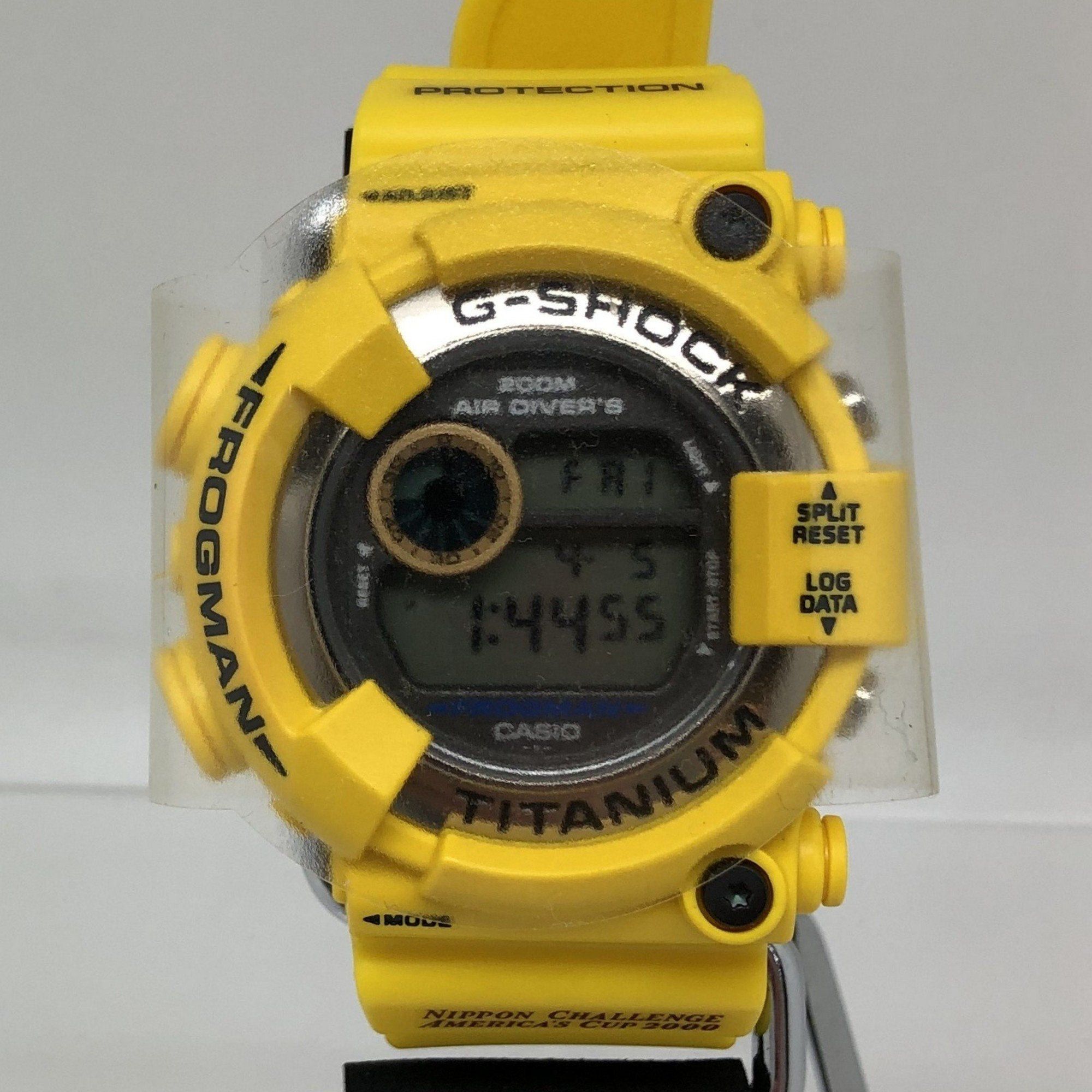 image of Casio G-Shock Quartz Men's Watch Dw-8200Ac-9T in Yellow