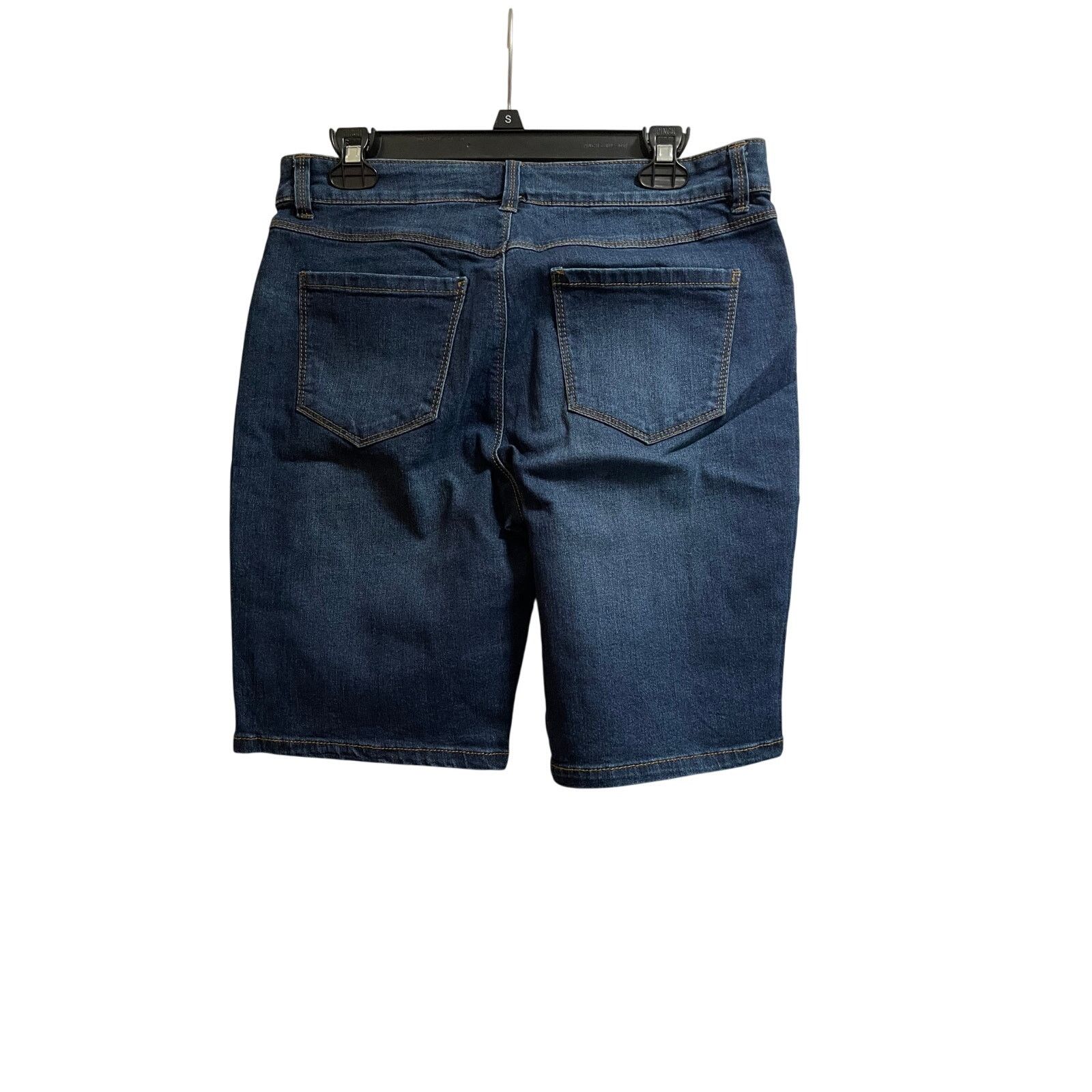 Other D Jeans Women's Size 10 Dark Wash Denim Shorts Size 32" / US 10 / IT 46 - 6 Thumbnail