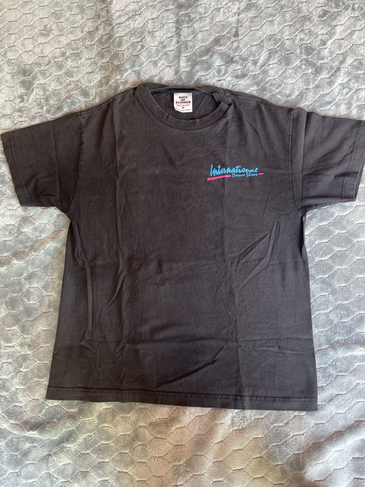 Vintage Boys Of Summer Skate International Dance Shoes T-Shirt Black Size US M / EU 48-50 / 2 - 1 Thumbnail