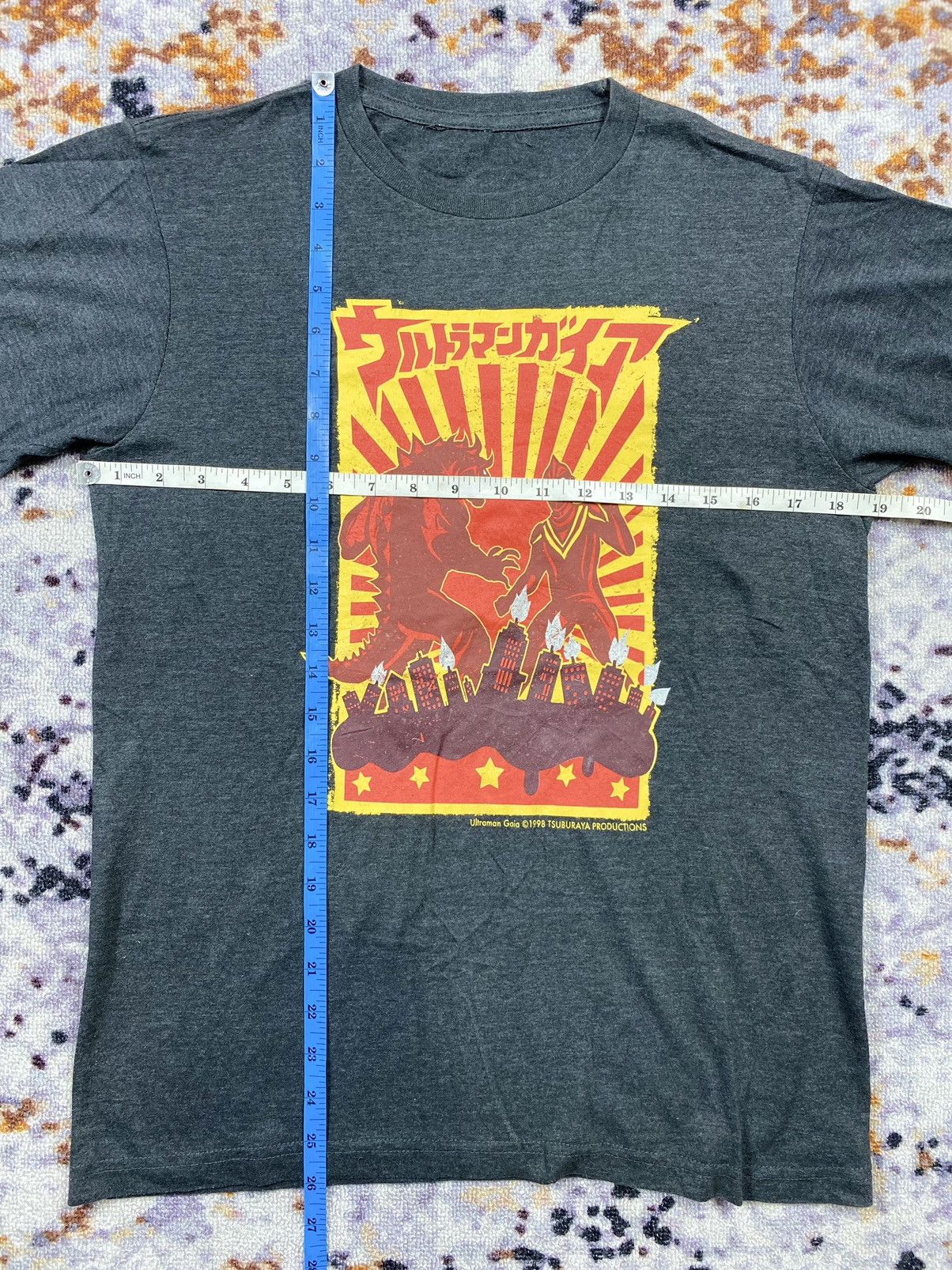 Anime × Japanese Brand × Vintage Vintage Ultraman Gaia 1998 tee Size US M / EU 48-50 / 2 - 6 Thumbnail