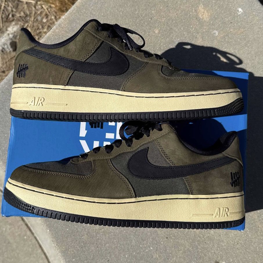 Nike × Undefeated Undefeated x Air Force 1 Low ‘Ballistic’ Size US 12 / EU 45 - 2 Thumbnail