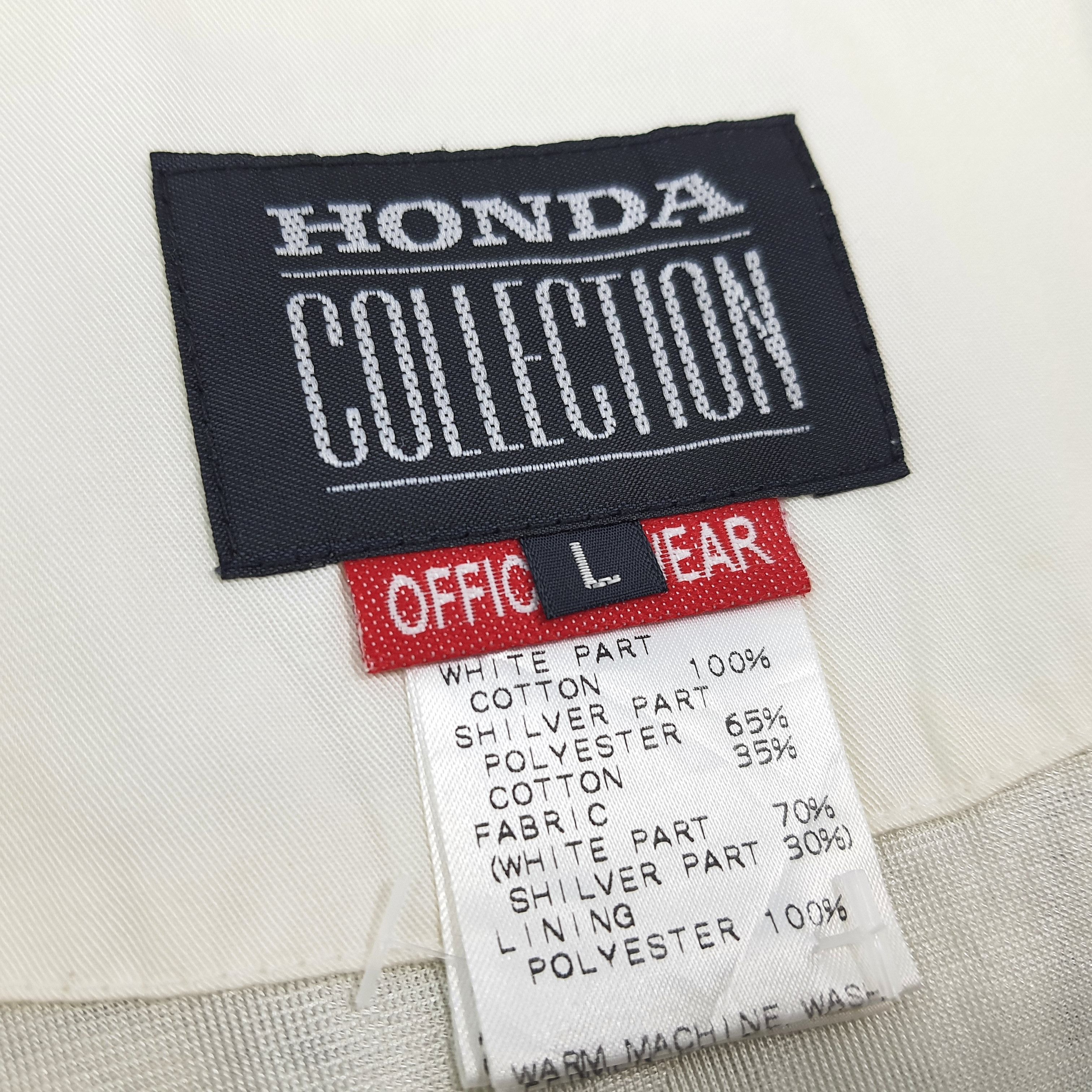 Honda Vintage 90s BAR Honda F1 Racing Reflective Jacket C278N20 Size US L / EU 52-54 / 3 - 6 Thumbnail