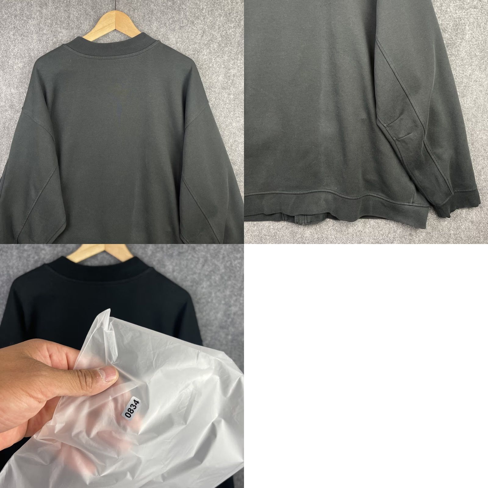 Polo Ralph Lauren Polo Ralph Lauren Bomber Jacket Mens 4XL Tall Black Double Knit Tech Flight Jacket Size US XXL / EU 58 / 5 - 10 Thumbnail