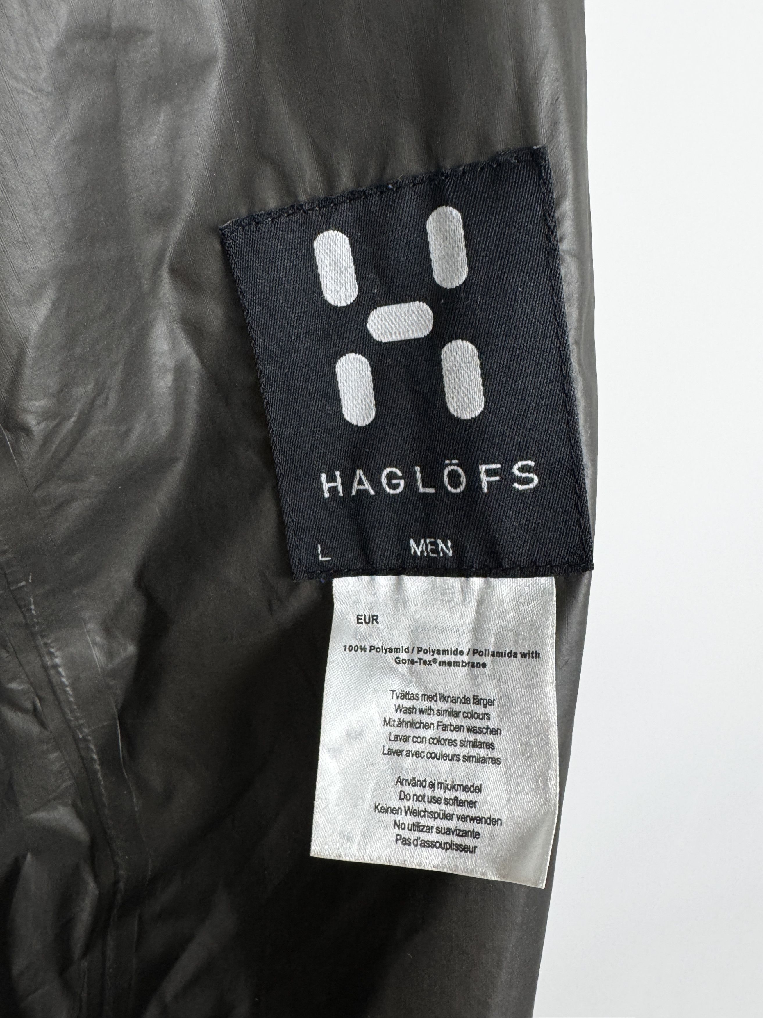 Haglofs Haglofs Gore-Tex Outdoor Waterproof Blue Jacket Size US L / EU 52-54 / 3 - 12 Thumbnail