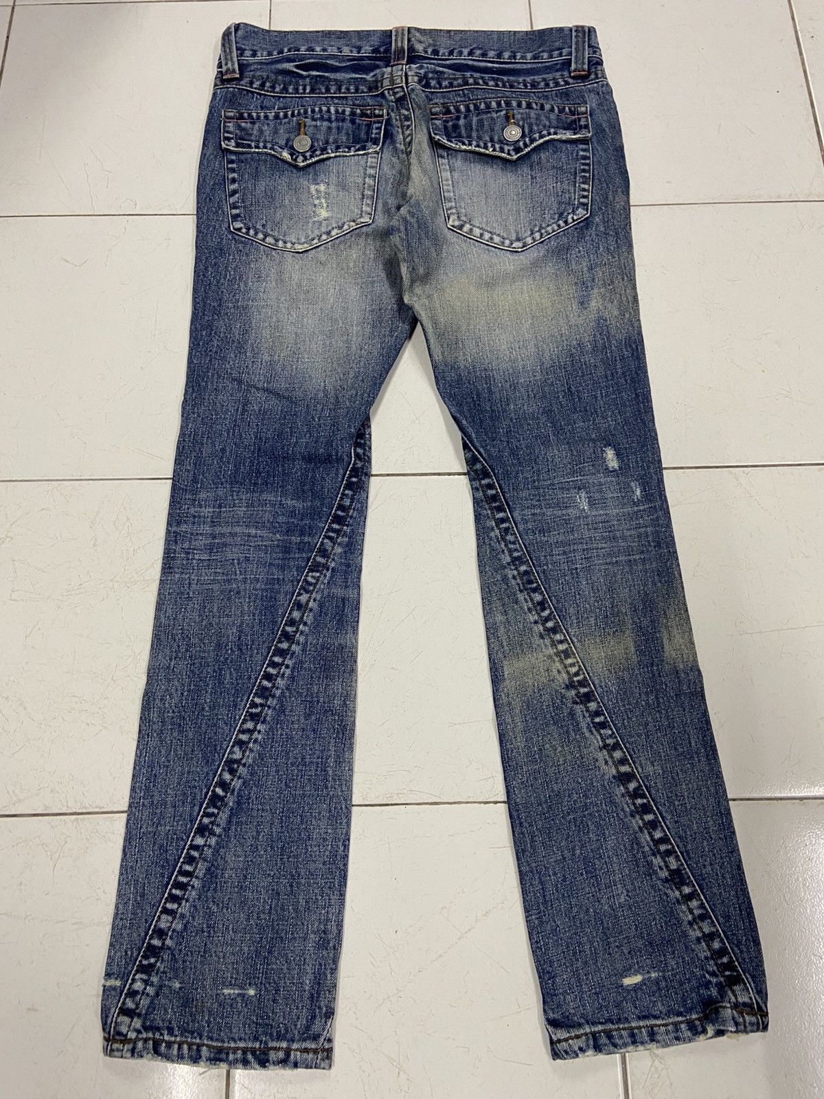 HARE HARE EXCLUSIVE DESIGN JAPANESE BRAND DENIM JEANS Size US 32 / EU 48 - 2 Thumbnail
