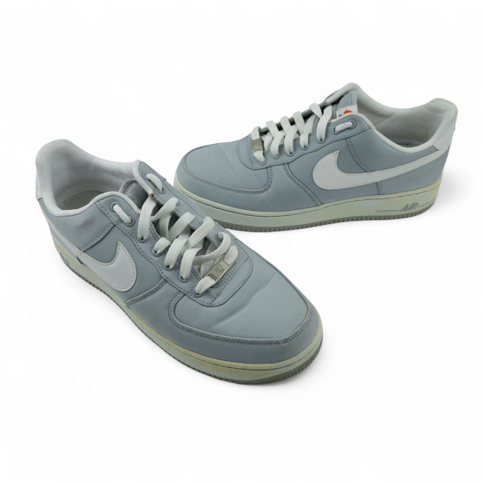 Nike Nike Air Force One 1 Shoes Mens 9.5 Low Wolf Grey 488298-038 Size US 9.5 / EU 42-43 - 3 Thumbnail
