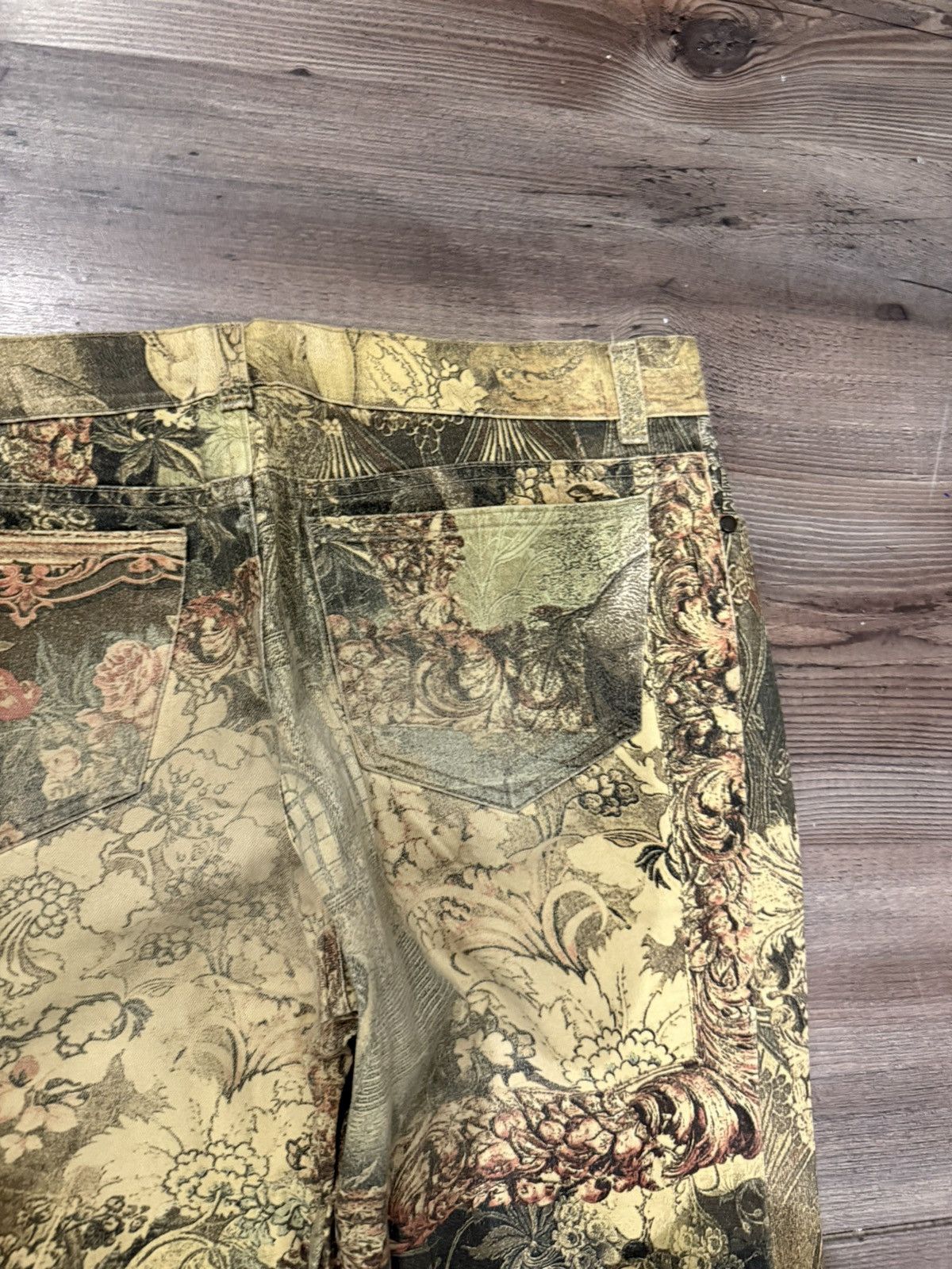 Roberto Cavalli Roberto Cavalli vintage Renaissance Y2K vintage pants Size US 36 / EU 52 - 6 Thumbnail