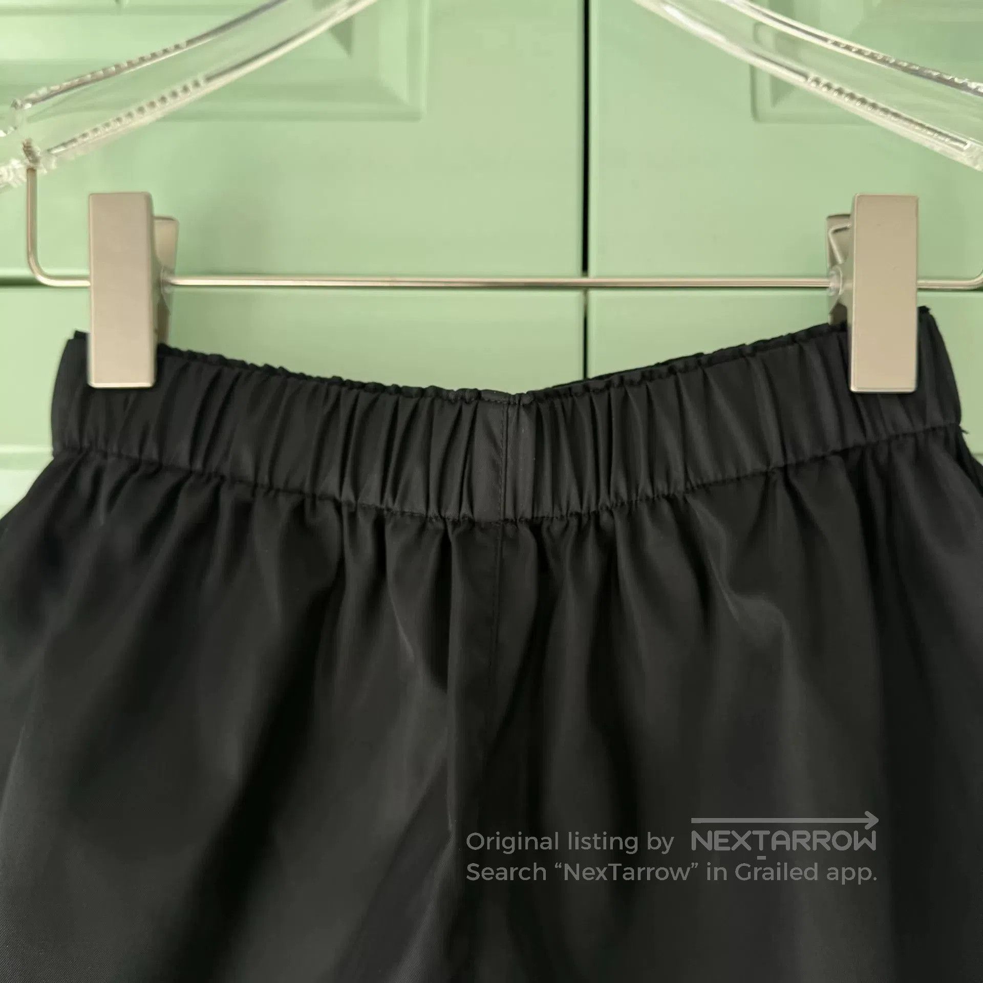 Prada Prada RE-NYLON Black Shorts Size 36. Size US 36 / EU 52 - 6 Thumbnail