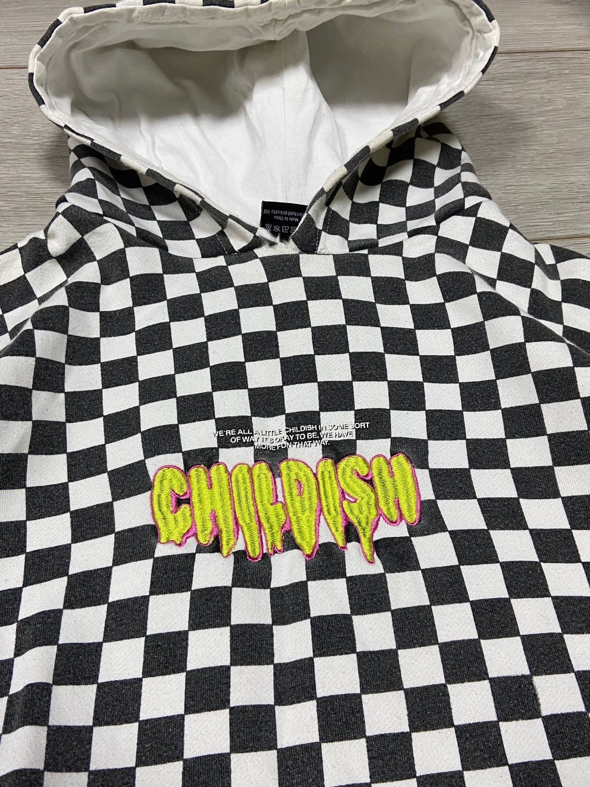 Vintage Childish dont expose to sunlight crazy vintage hoodie Size US M / EU 48-50 / 2 - 9 Thumbnail
