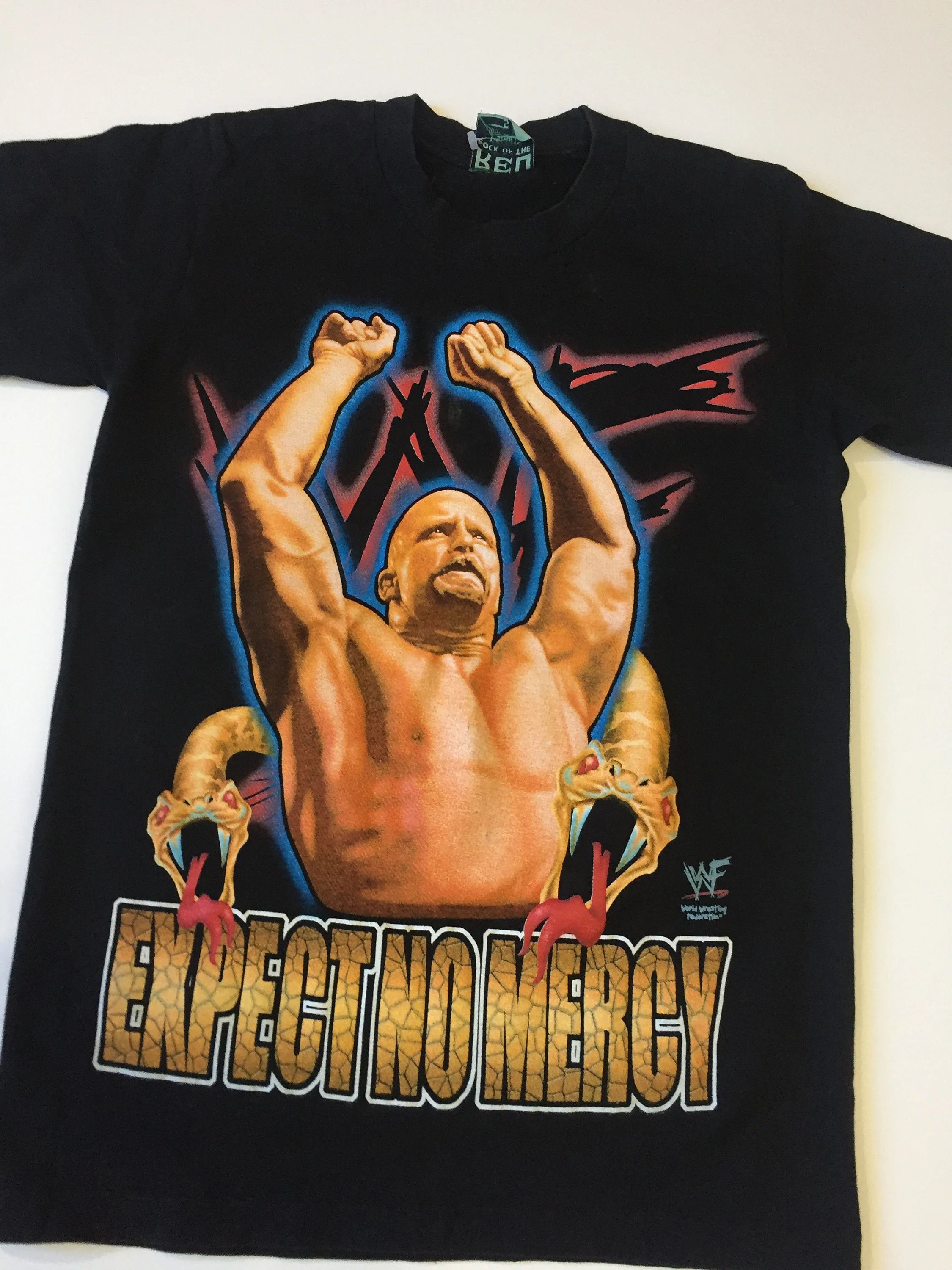 WWE Vintage Stone Cold Steve Austin Expect No Mercy T-shirt Size US S / EU 44-46 / 1 - 3 Thumbnail