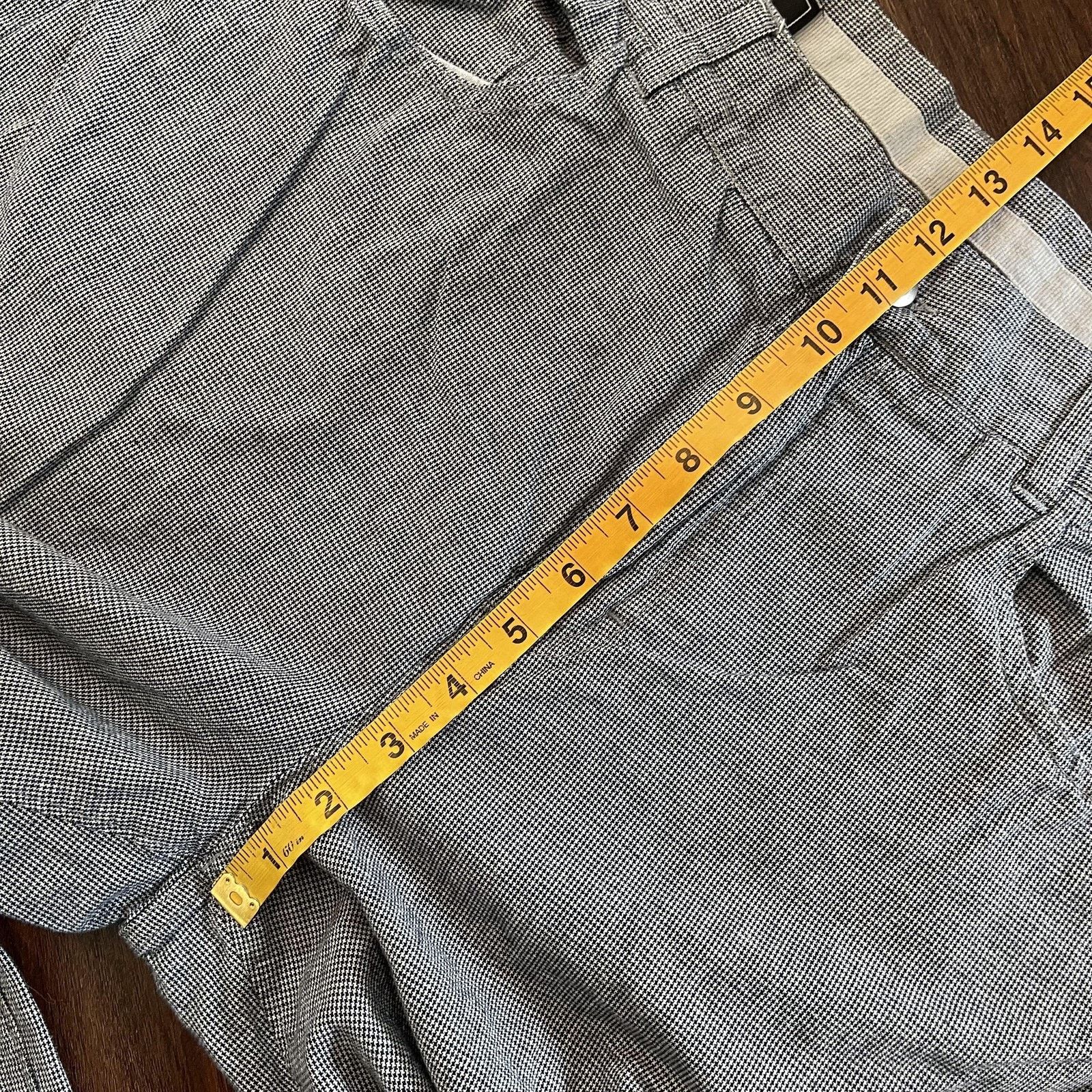 Vintage Williams & Kent Pants Mens 36 Checkered Straight Leg Chinos Size US 36 / EU 52 - 8 Thumbnail