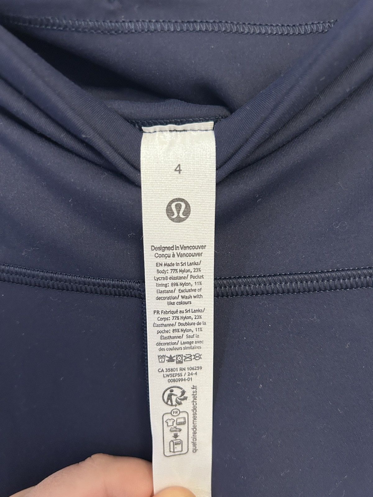 Lululemon NWT Lululemon Wunder Train HR Tight 25" Pockets size 4 25” Size 27" / US 4 / IT 40 - 4 Thumbnail