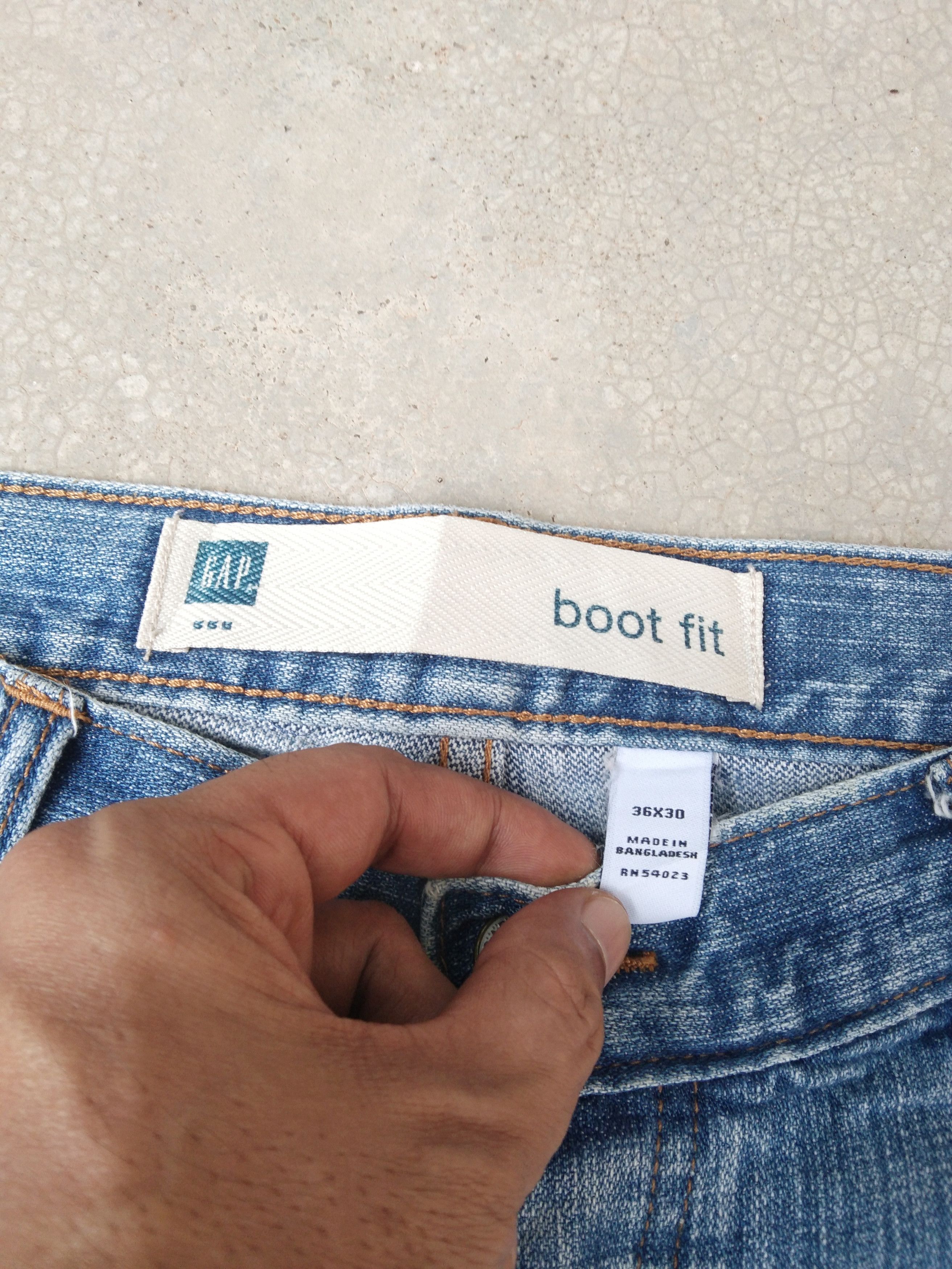Gap Vintage Gap Boot Cut Baggy Flared Jeans 36x30 Size US 36 / EU 52 - 6 Thumbnail