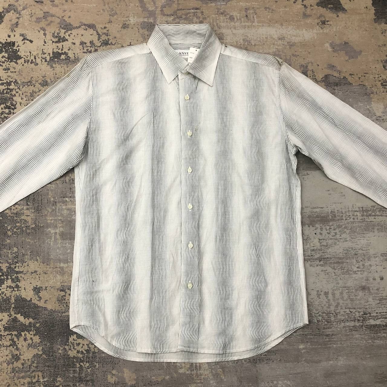 Lanvin T483 LANVIN STRIPPED SHIRTS Size US M / EU 48-50 / 2 - 4 Thumbnail