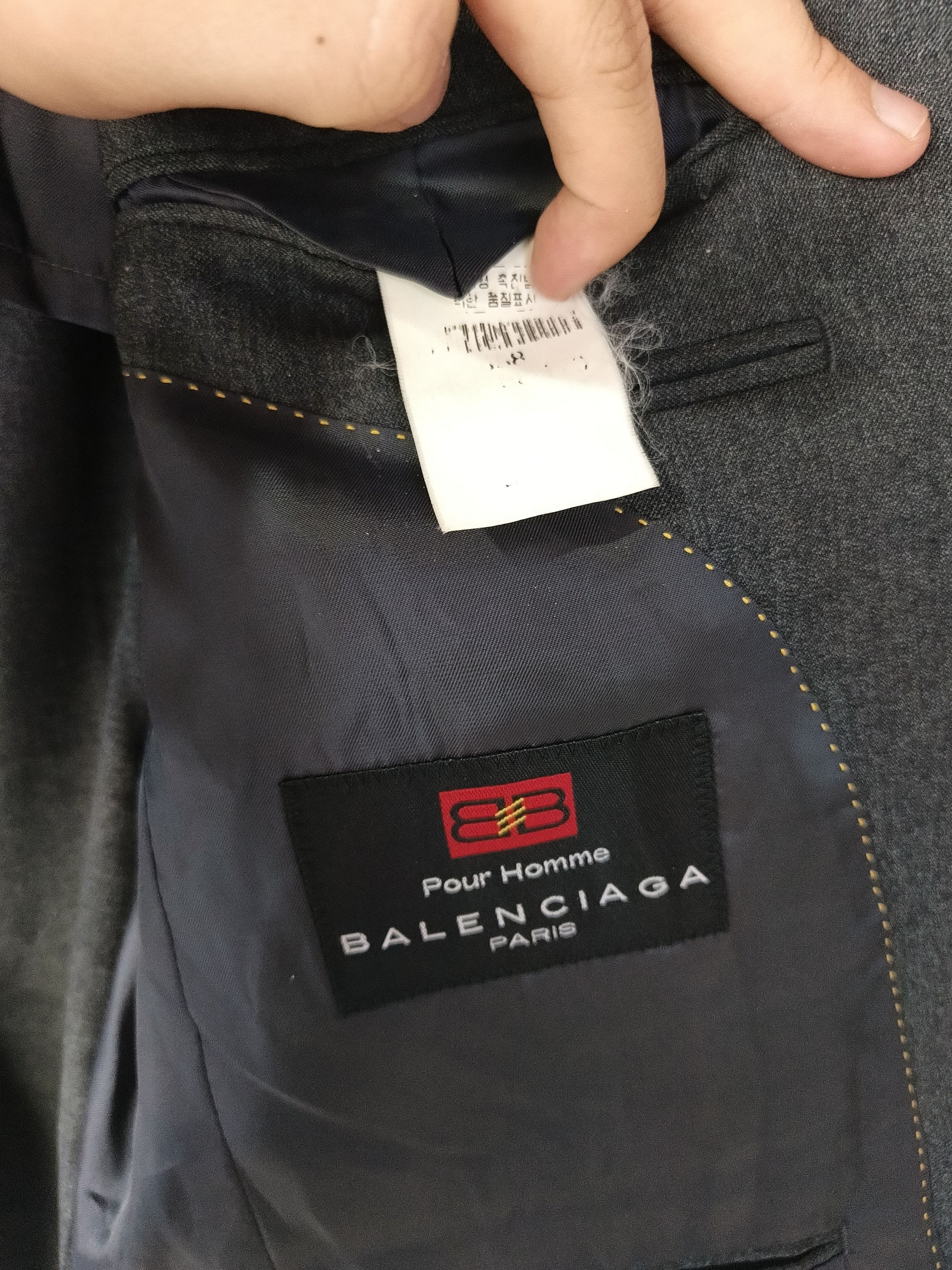 Balenciaga Vintage Balenciaga Blazer Size 38R - 6 Thumbnail
