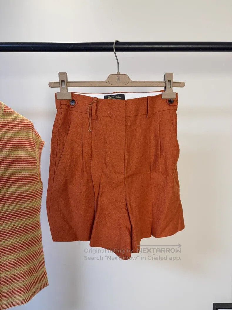Loro Piana Loro Piana Linen shorts Size 26" / US 2 / IT 38 - 1 Thumbnail