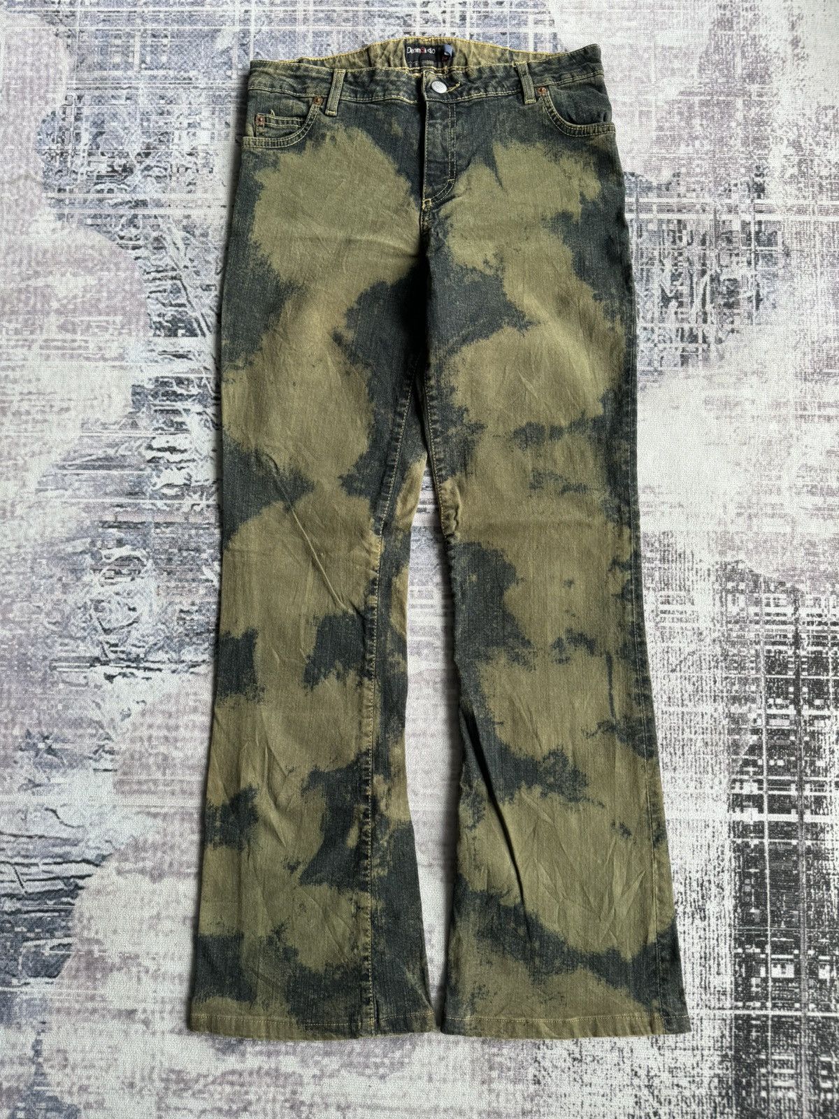 Tornado Mart Denim Studio Acid Washed Punk Flared Denim / ifsixwasnine Size US 30 / EU 46 - 1 Thumbnail
