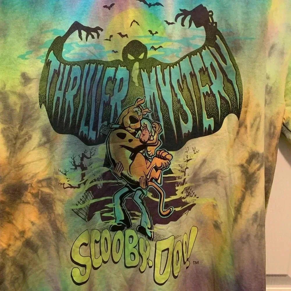 Designer Tie-dye Scooby Doo shirt Size US M / EU 48-50 / 2 - 2 Thumbnail