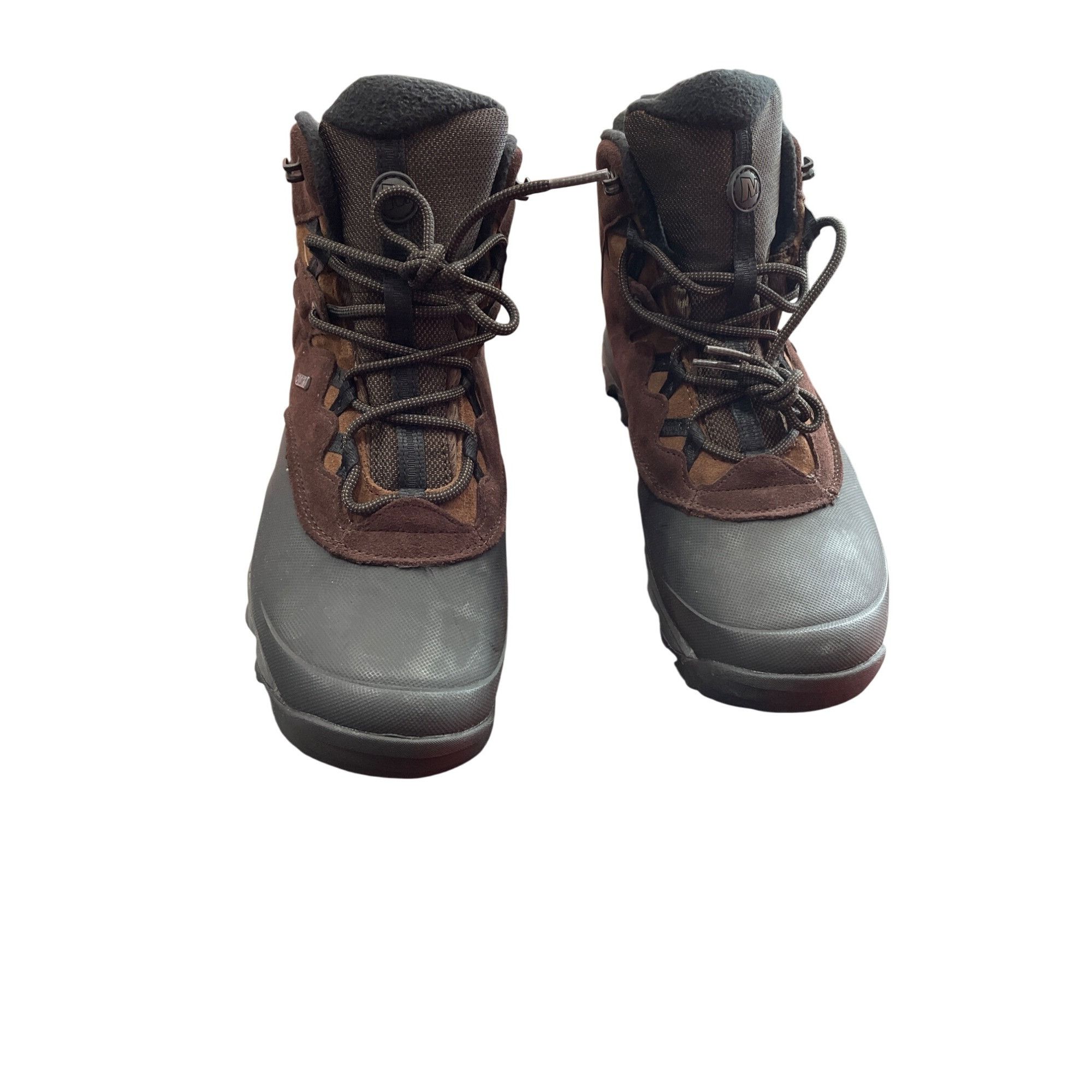 Merrell Thermal Shiver Mens brown waterproof Hiking Boots Size 9M Merrell Thermal Shiver Mens brown waterproof Hiking Boots Si main image 2