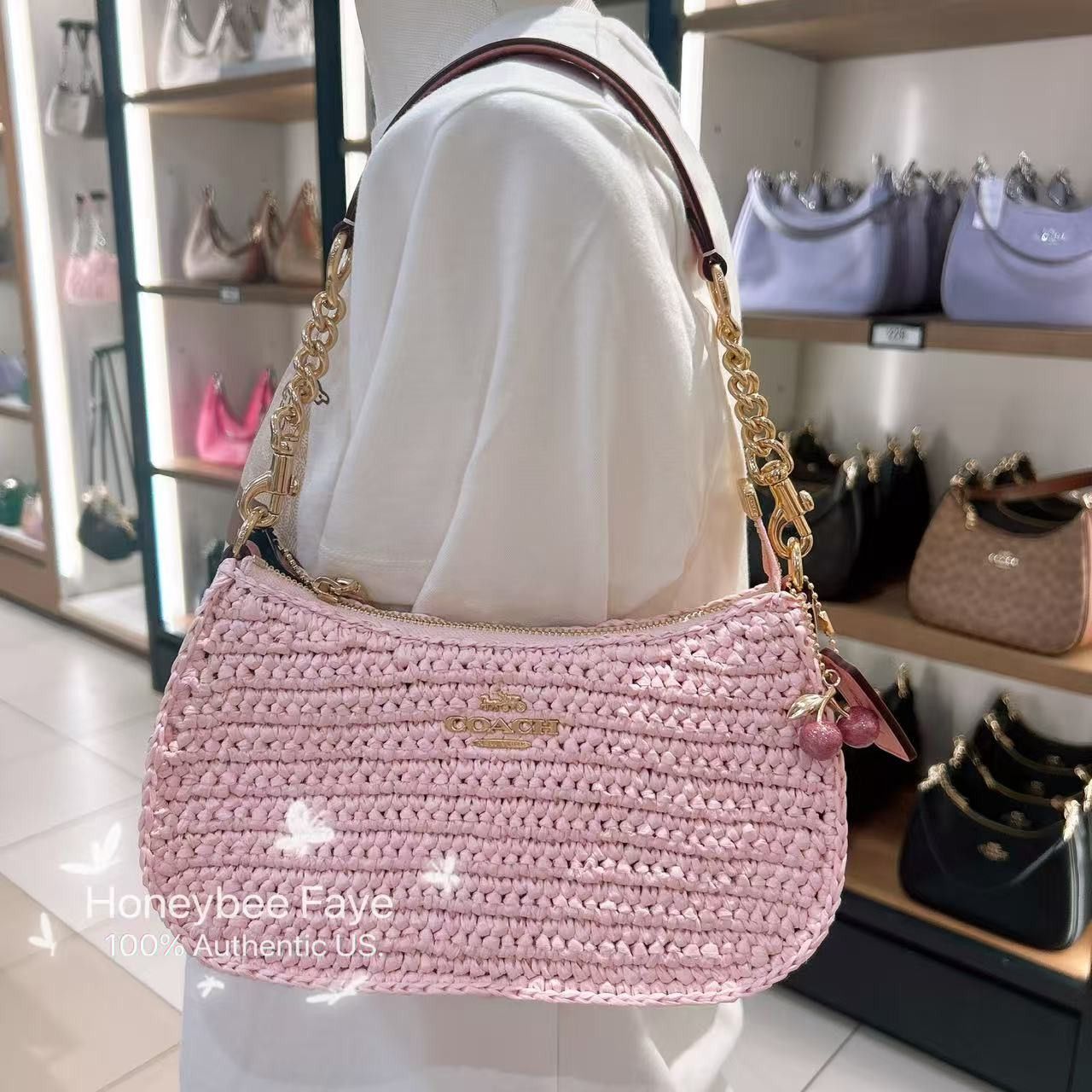 Coach Teri Shoulder Bag CBH59 Cherry Blossom Size ONE SIZE - 1 Thumbnail