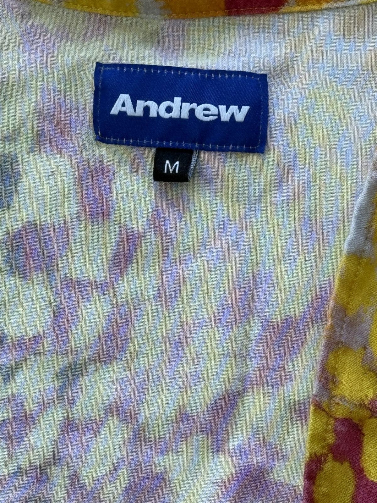 Andrew Andrew Short Sleeve Button Up Size US M / EU 48-50 / 2 - 2 Thumbnail
