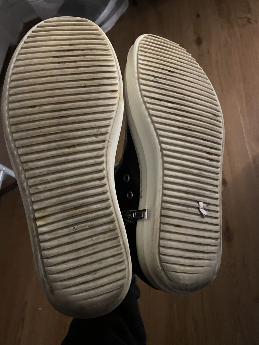 Rick Owens Rick owens ramon hight top sneakers Size US 8 / EU 41 - 4 Thumbnail