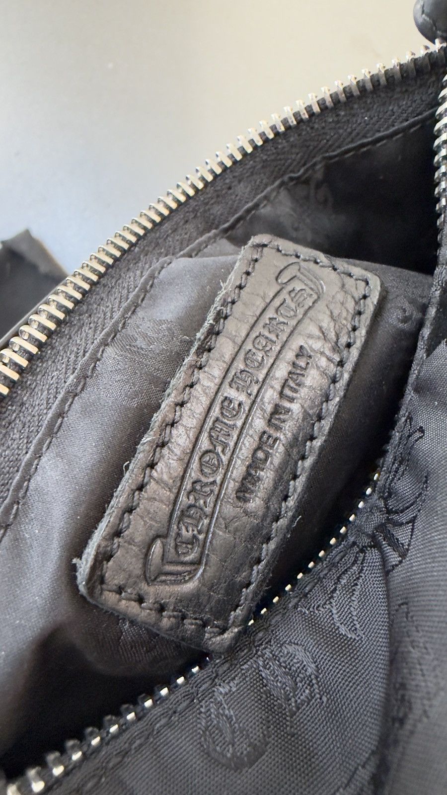 Chrome Hearts RARE! Chrome Hearts Nylon Tonal Monogram Cross bag Size ONE SIZE - 9 Thumbnail