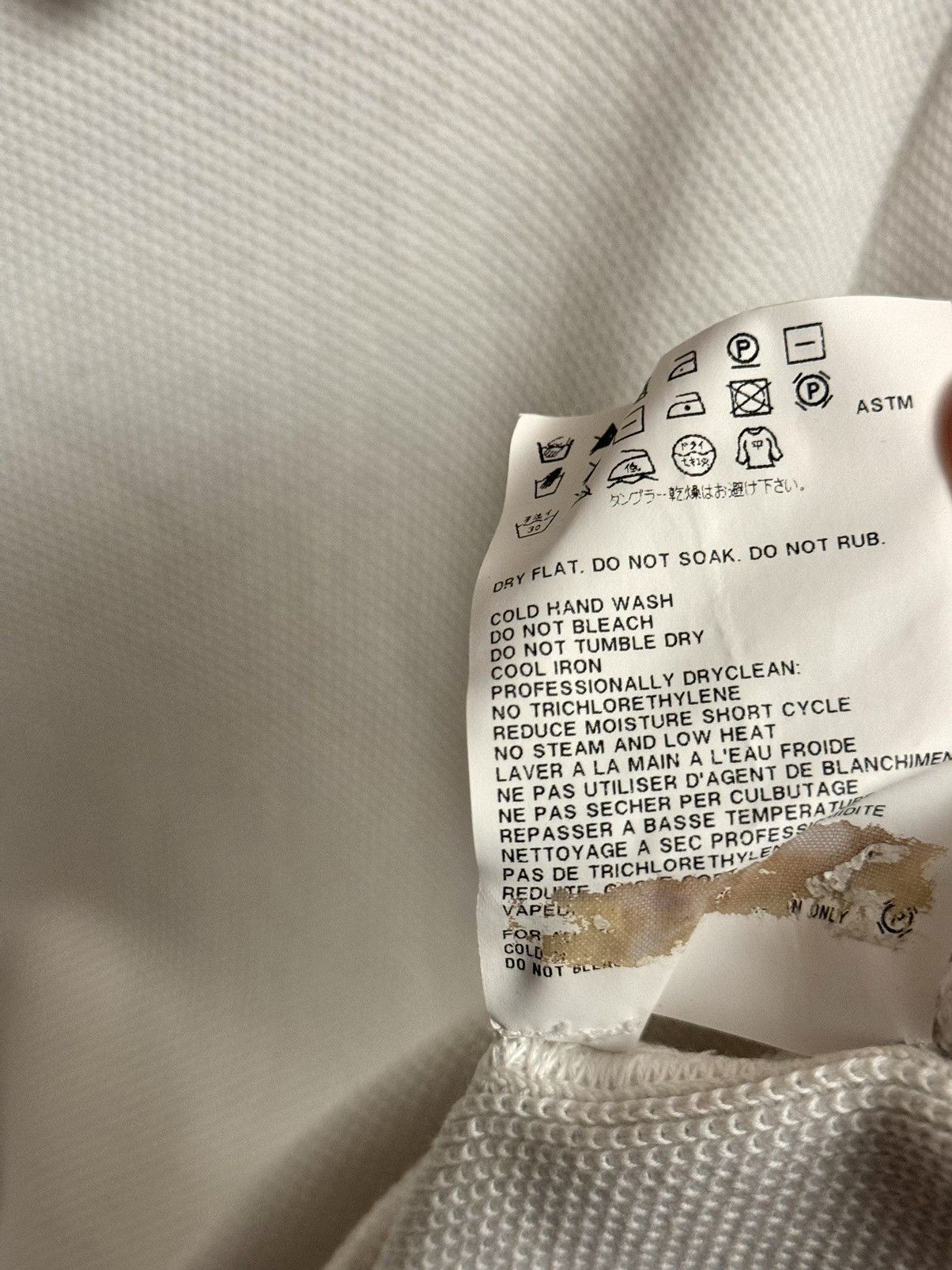 Jil Sander × Raf Simons jil sander raf simons knit jacket off white 48 slim Size US M / EU 48-50 / 2 - 4 Thumbnail