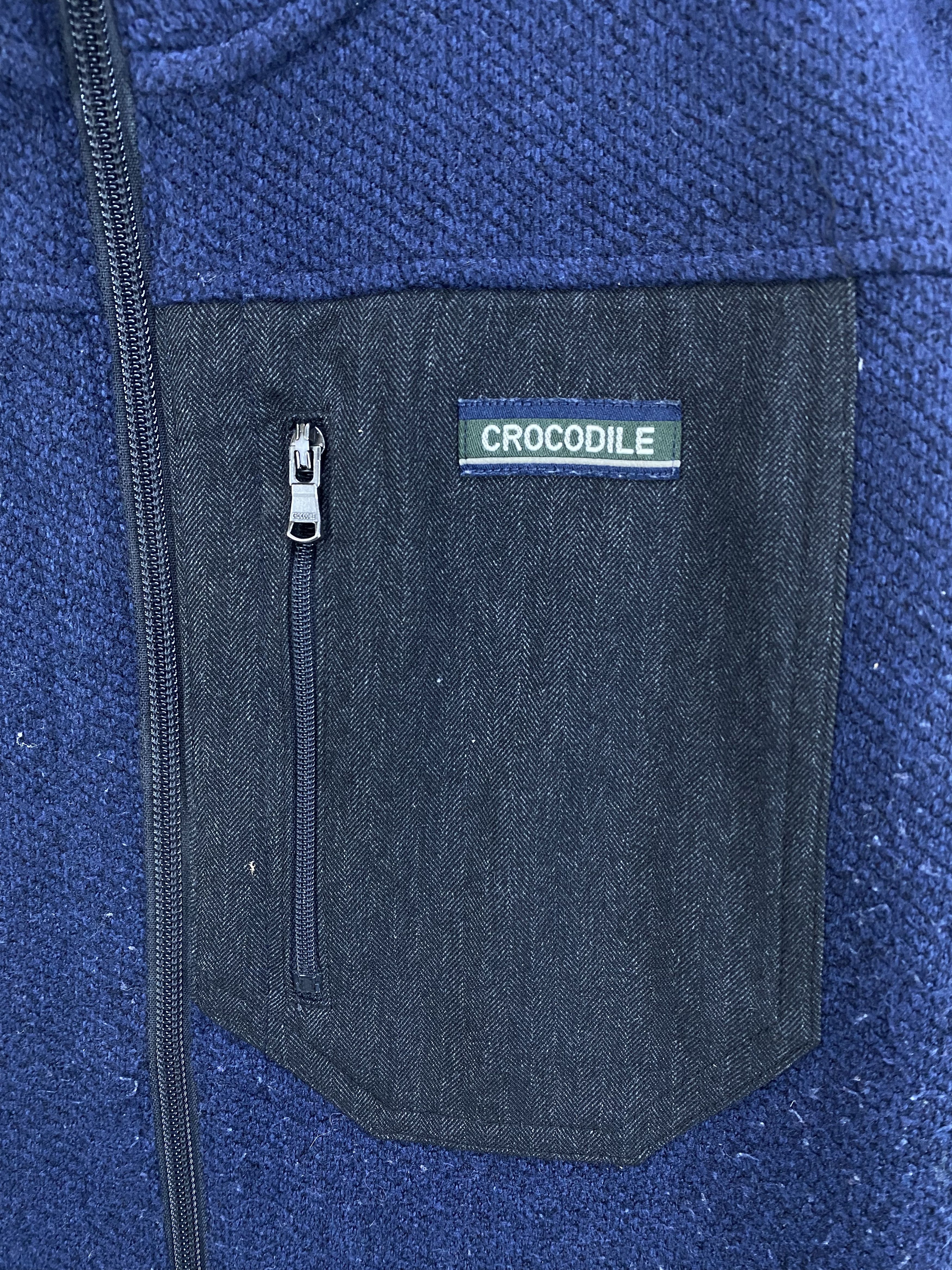 Designer × Vintage Vintage Crocodille Vest Blue Size US XL / EU 56 / 4 - 4 Thumbnail