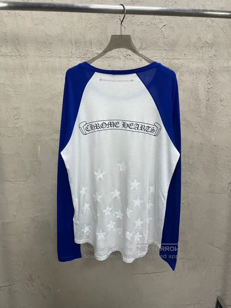 Chrome Hearts CHROME HEARTS Size L Blue and white mosaic Sanskrit scroll Size US L / EU 52-54 / 3 - 2 Thumbnail