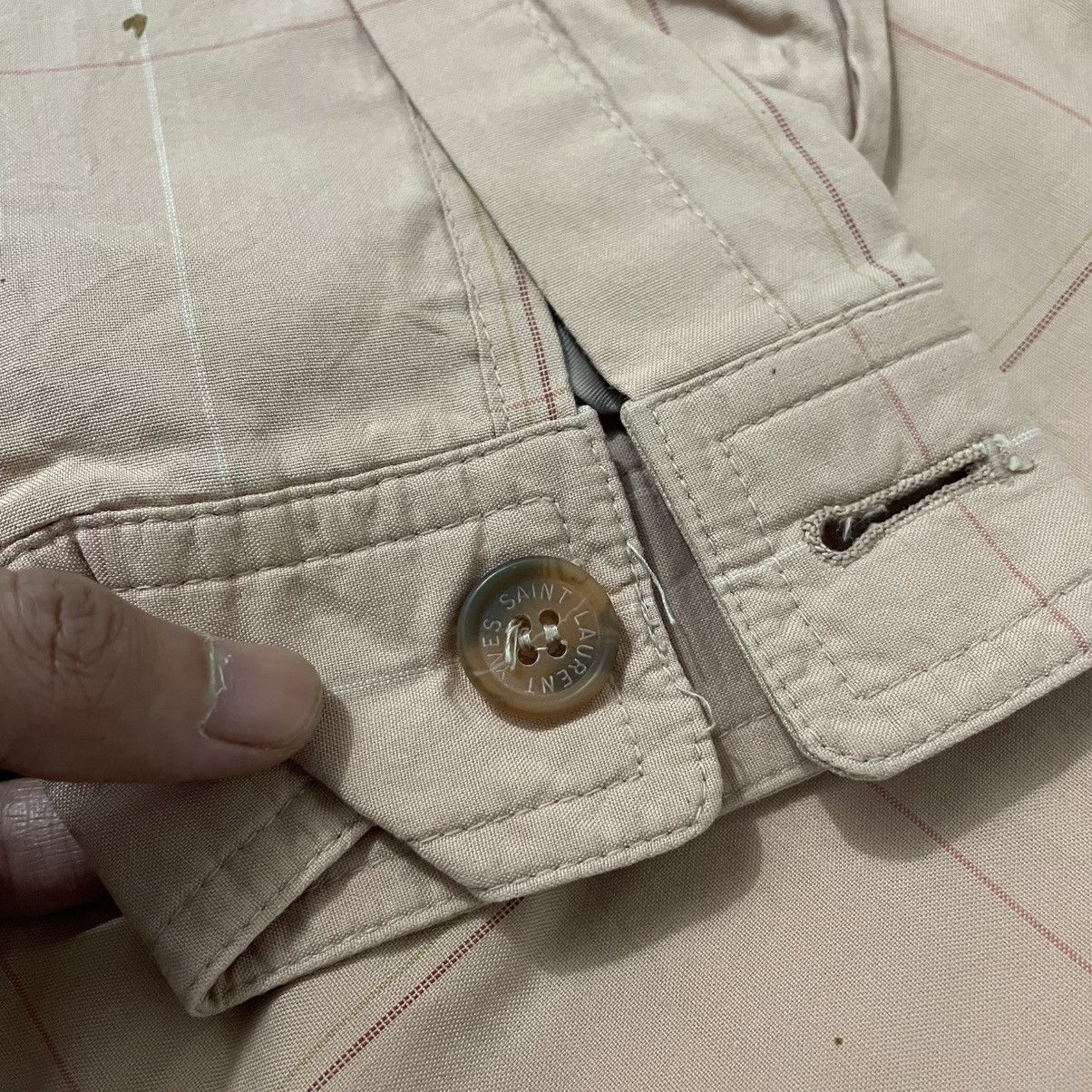 Yves Saint Laurent Vintage YSL Yves Saint Laurent Work Jacket Size US L / EU 52-54 / 3 - 7 Thumbnail