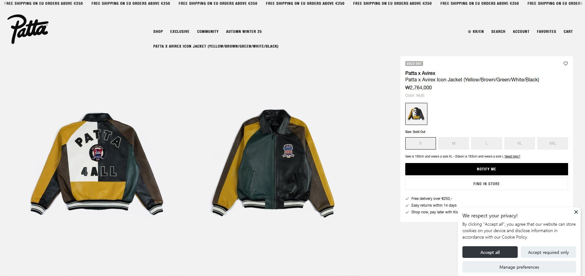 Avirex Patta x Avirex Icon Jacket Size US M / EU 48-50 / 2 - 9 Thumbnail