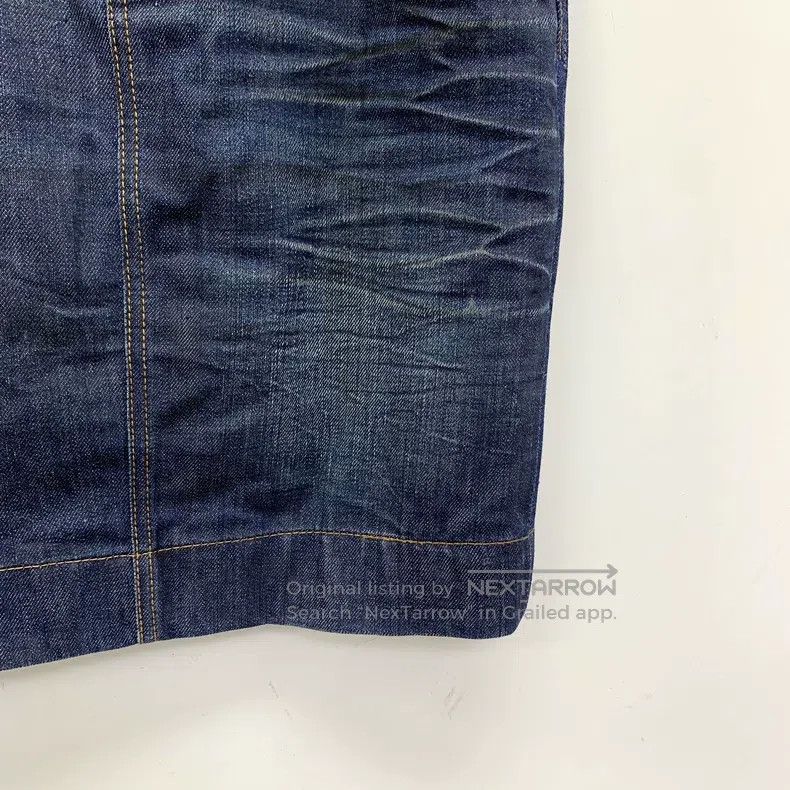Gucci Gucci Dark blue cotton horse buckle denim skirt Size 25" / US 0 / IT 36 - 4 Thumbnail