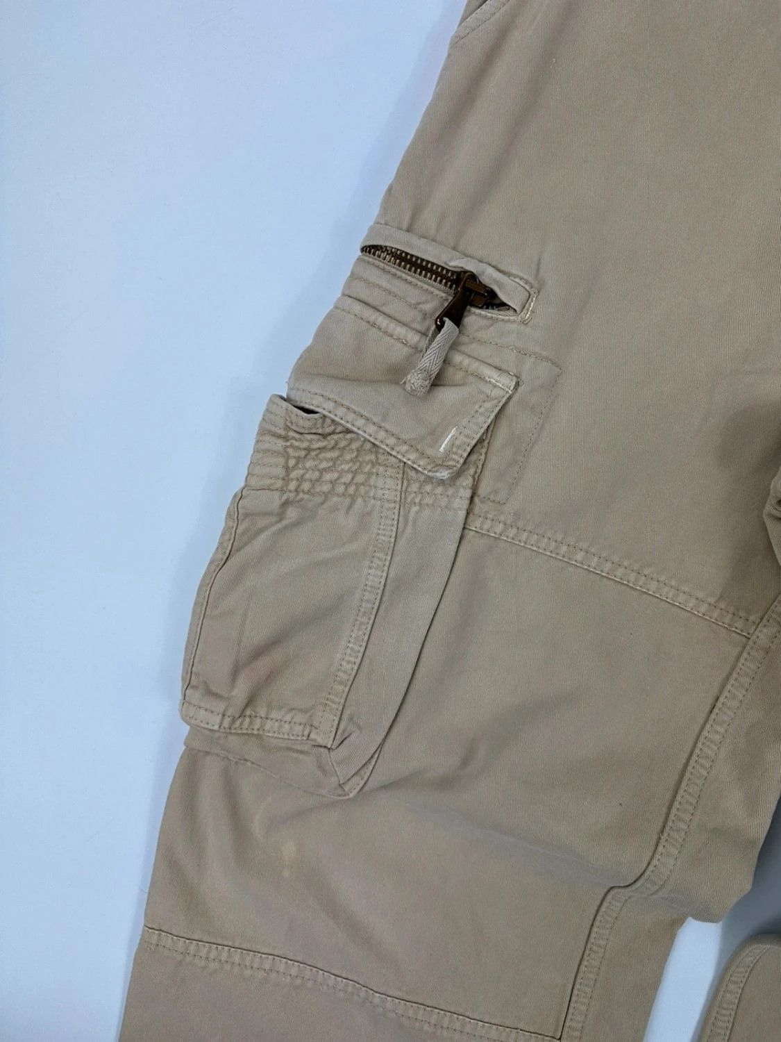 Dolce & Gabbana Dolce Gabbana SS2007 Beige Cargo Pants Plaque Baggy Size US 32 / EU 48 - 7 Thumbnail